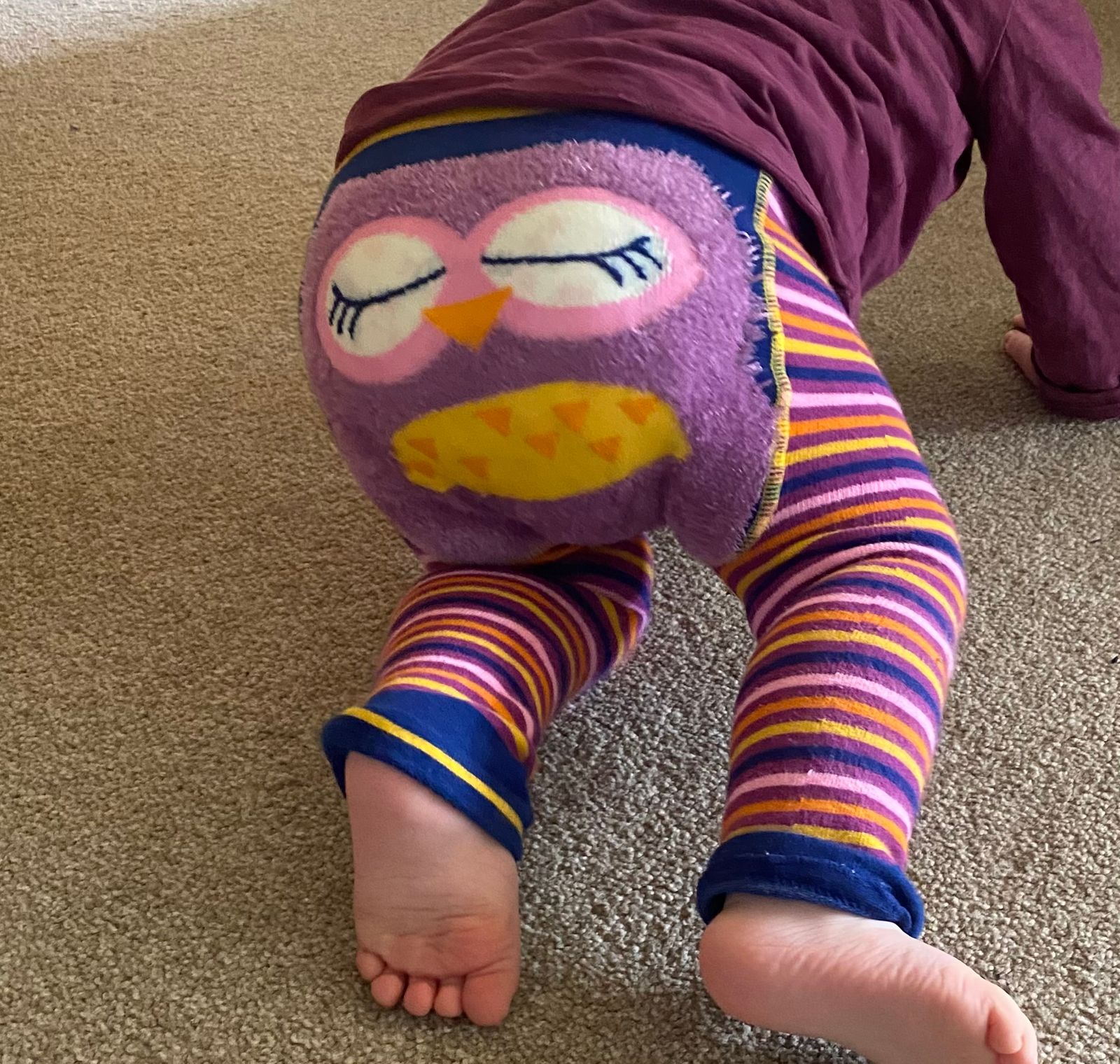 Betty Owl Leggings | Unisex Baby 