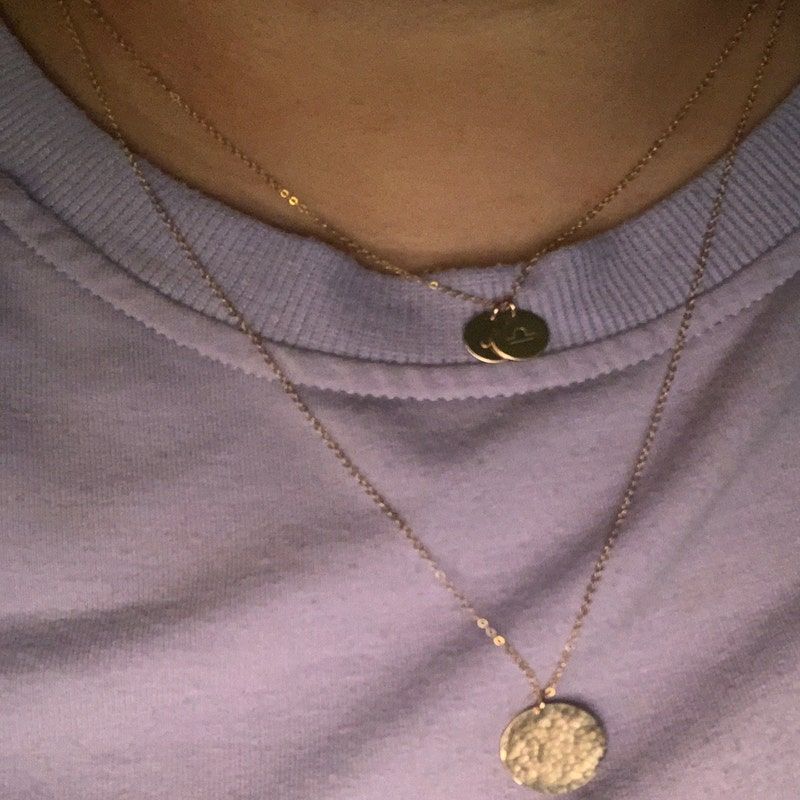 Aura Birthstone Necklace & Studs Set — GLDN