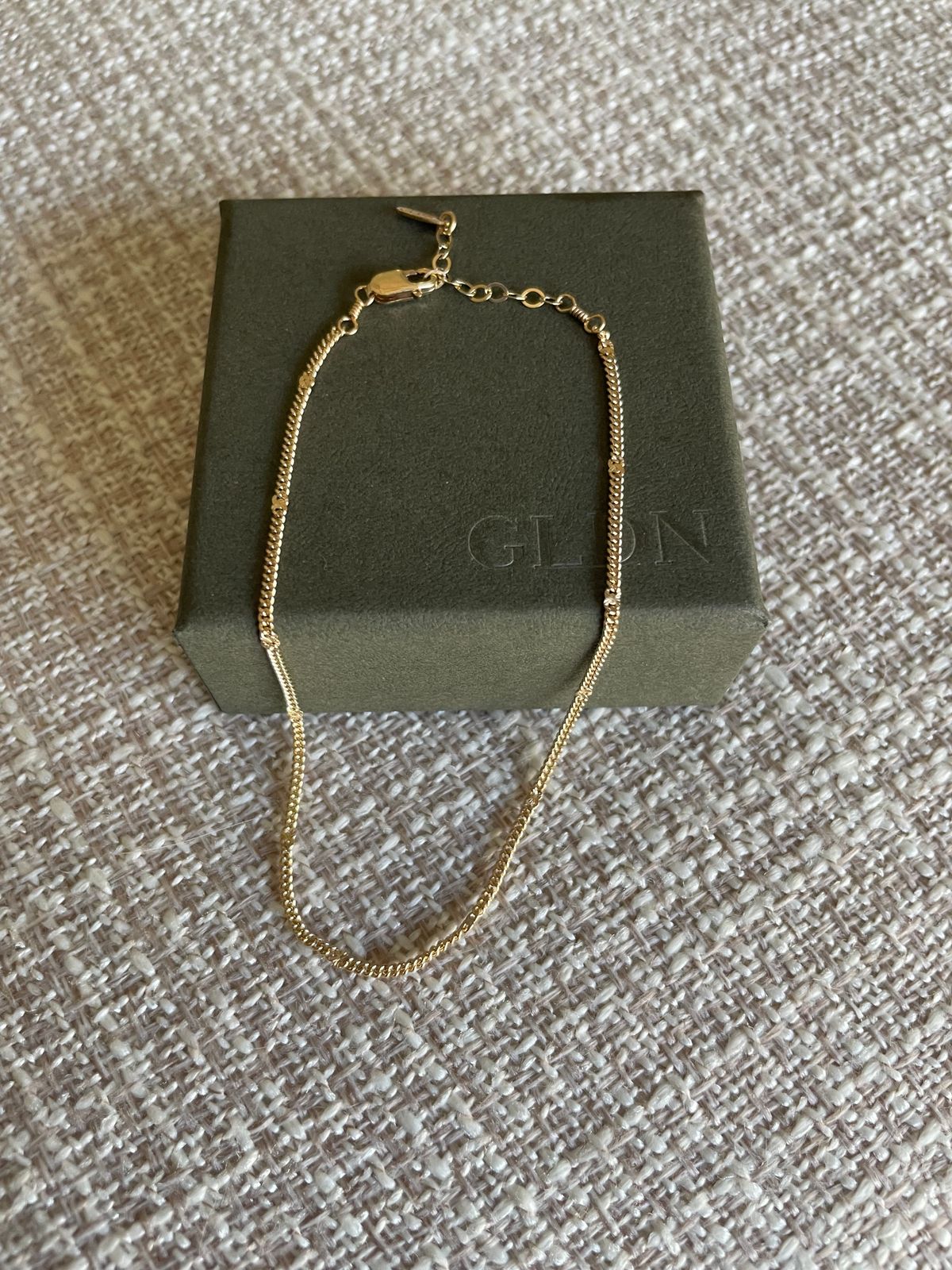 Mejuri 14k Mejuri Rope Chain 14K Gold Rolo Chain Charm Necklace