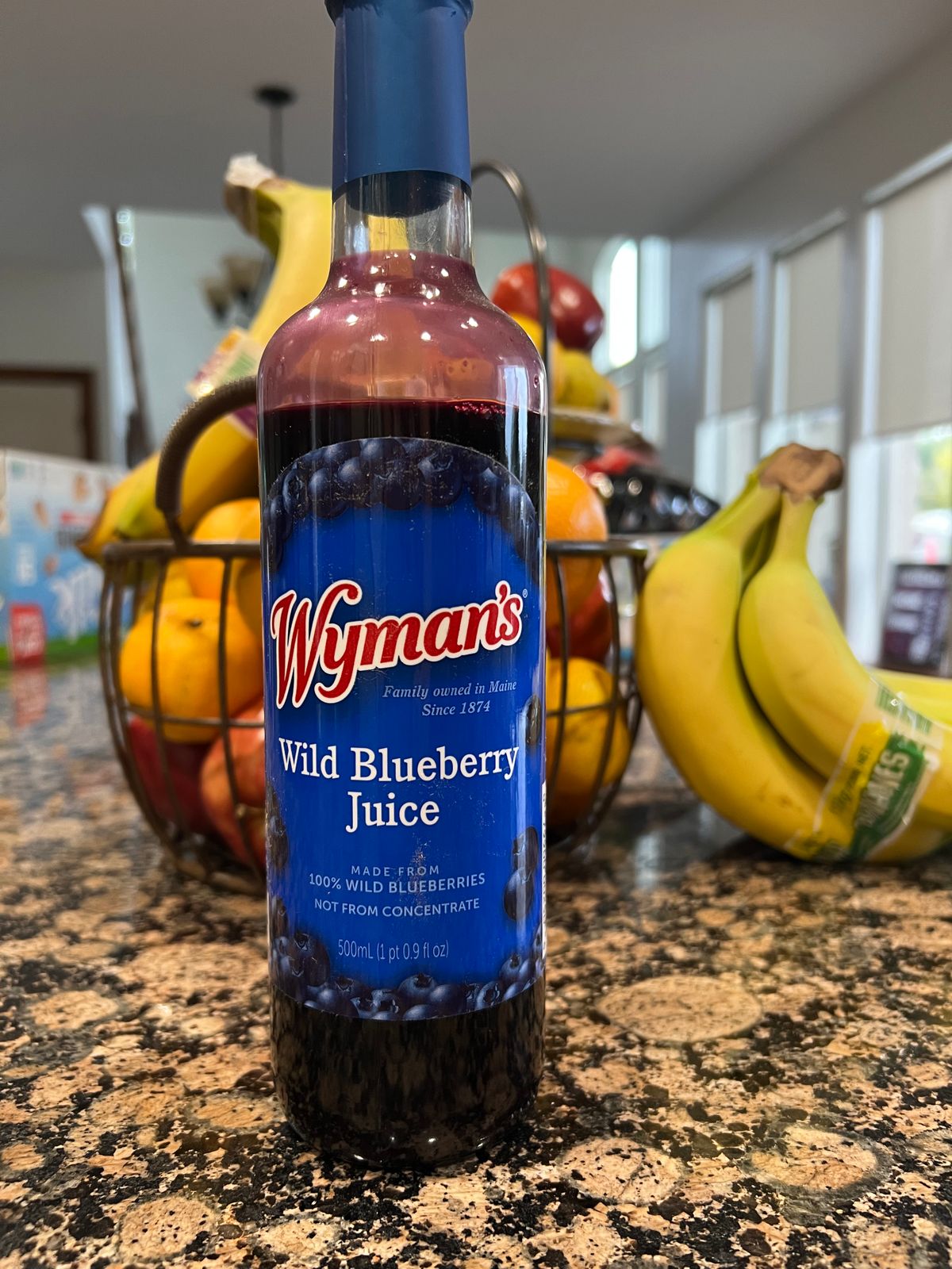 Wild Blueberry Juice 100 Juice — Shop Wyman's