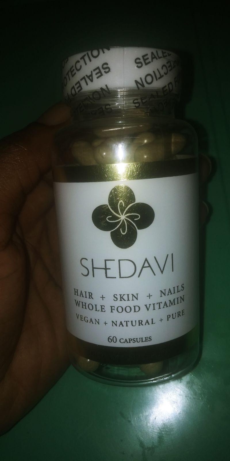 Natural Hair Growth Vitamins Organic Ingredients Shedavi