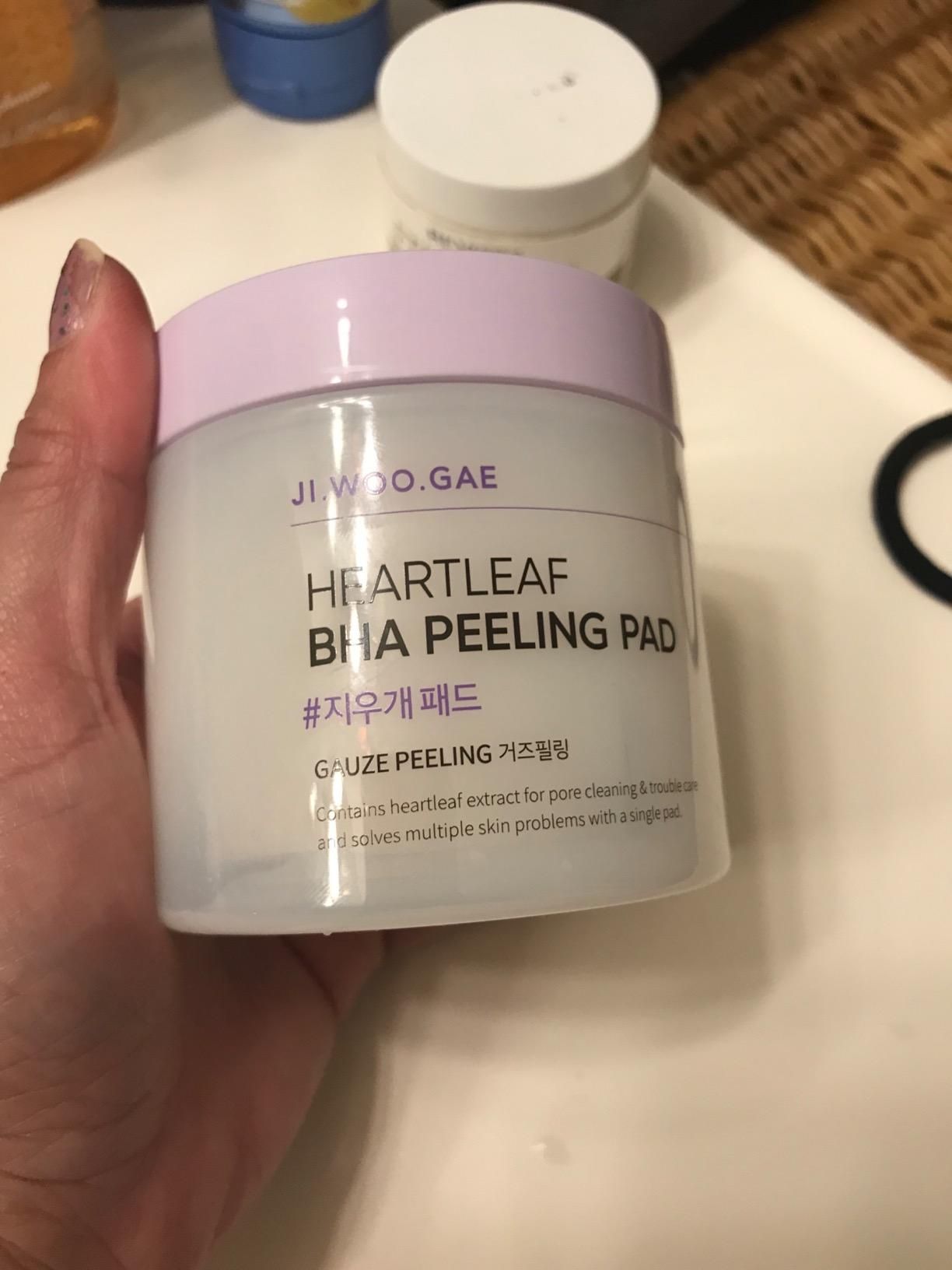 Ji Woo Gae Heartleaf BHA Peeling Pad
