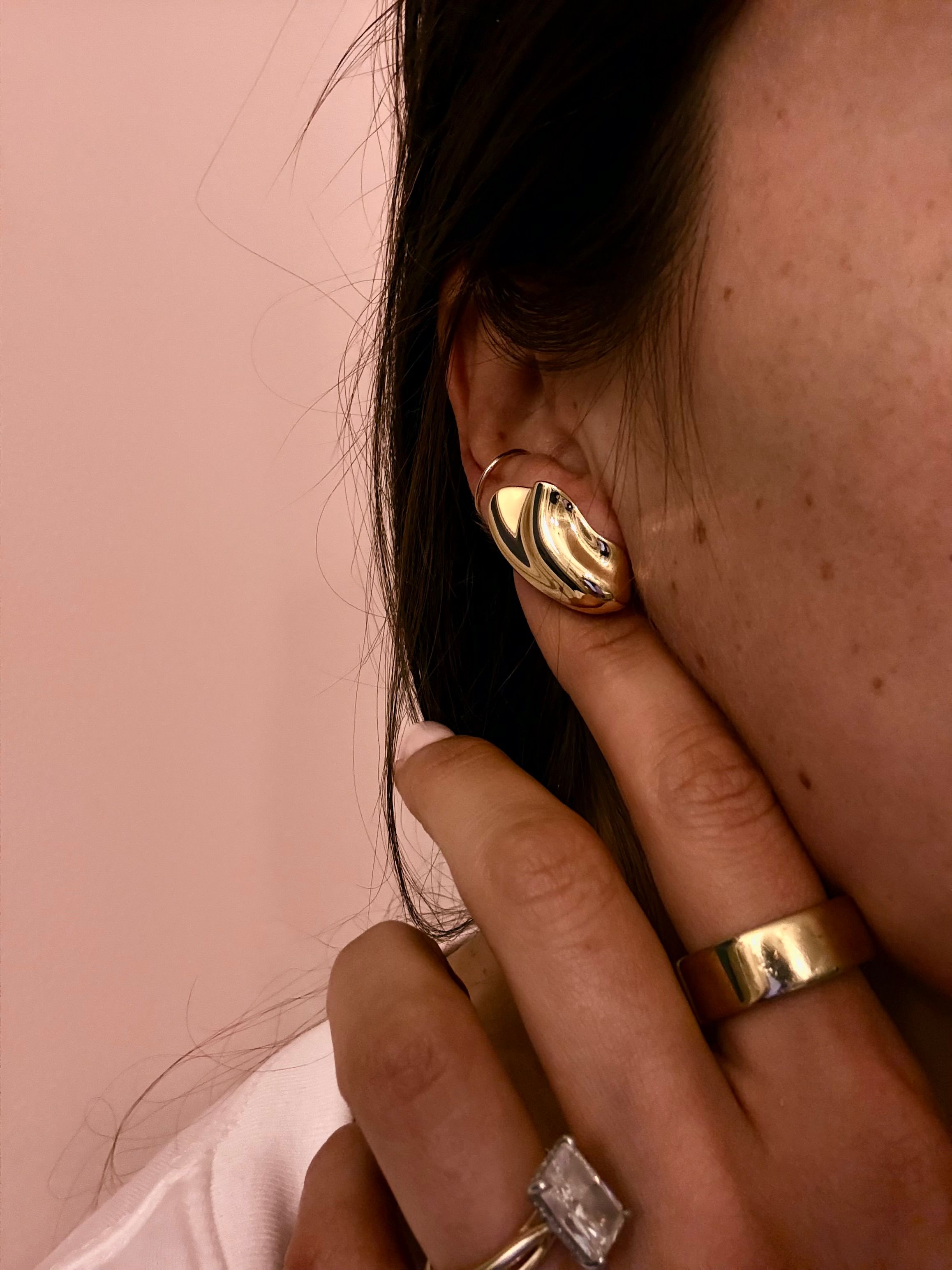 【JENNY BIRD】関税/送料込み Portia Earrings Portia Earrings | Silver Statement Earrings for Women