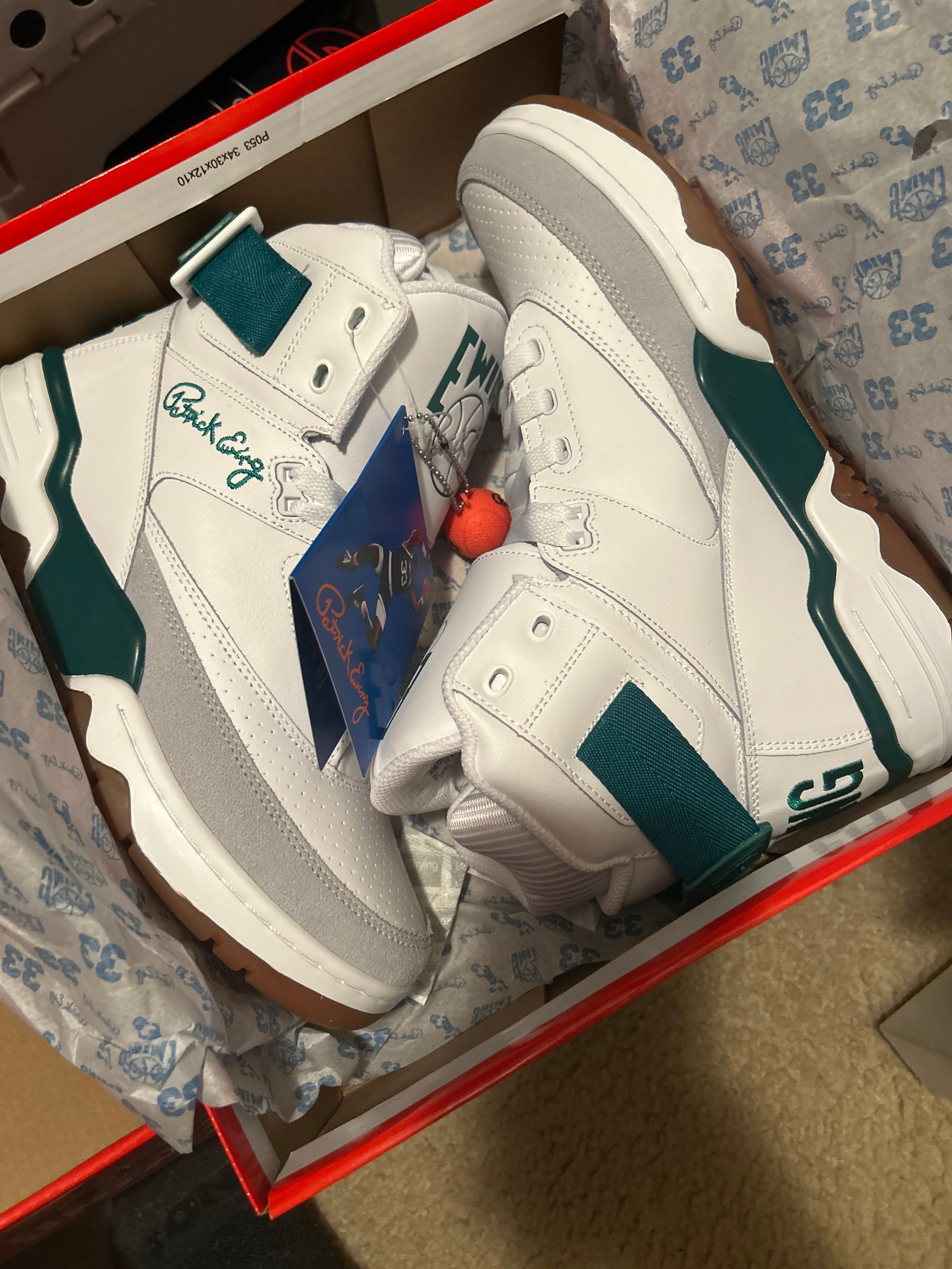 33 HI White/Aventurine/Gum COUNTRY CLUB – Ewing Athletics