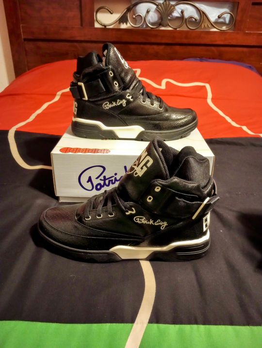 Ewing Patrick Ewing 33 HI ブラック 33 HI OG Black Leather/White – Ewing Athletics