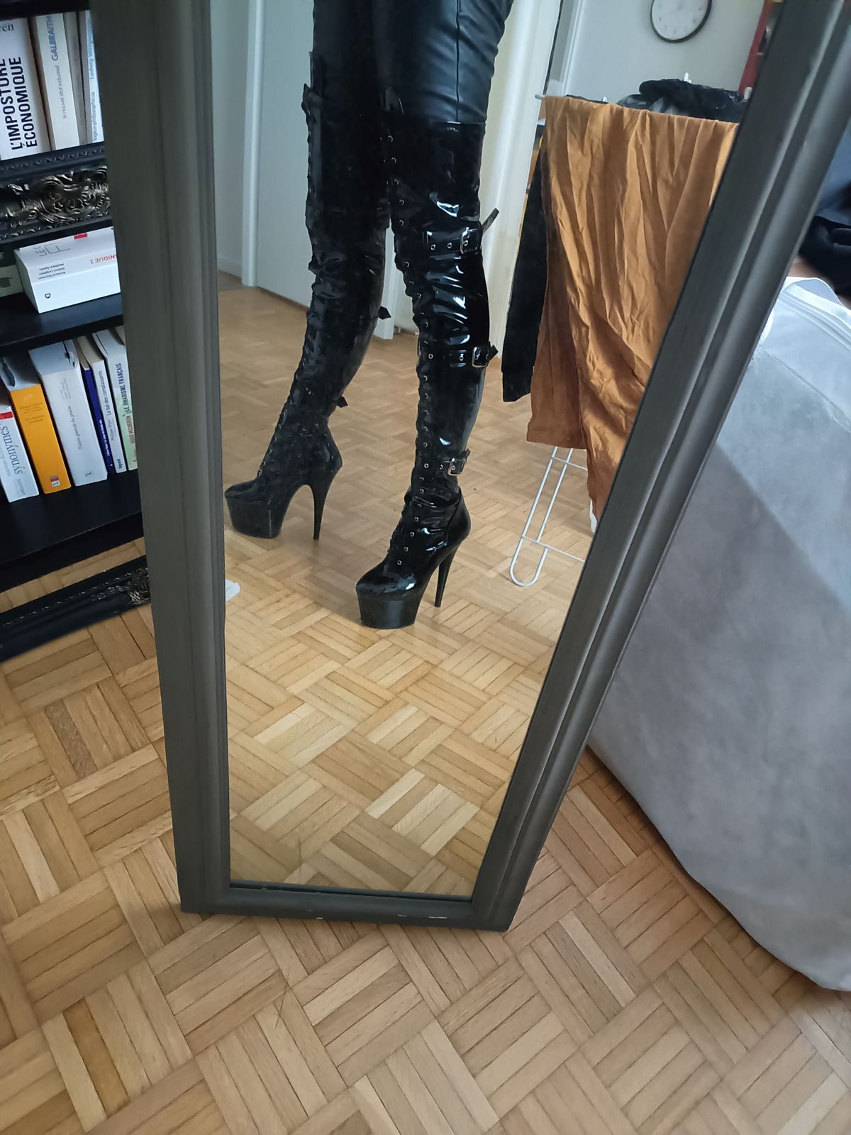 Pleaser Adore-3000WCF Thigh High Boots | Buy Now at
