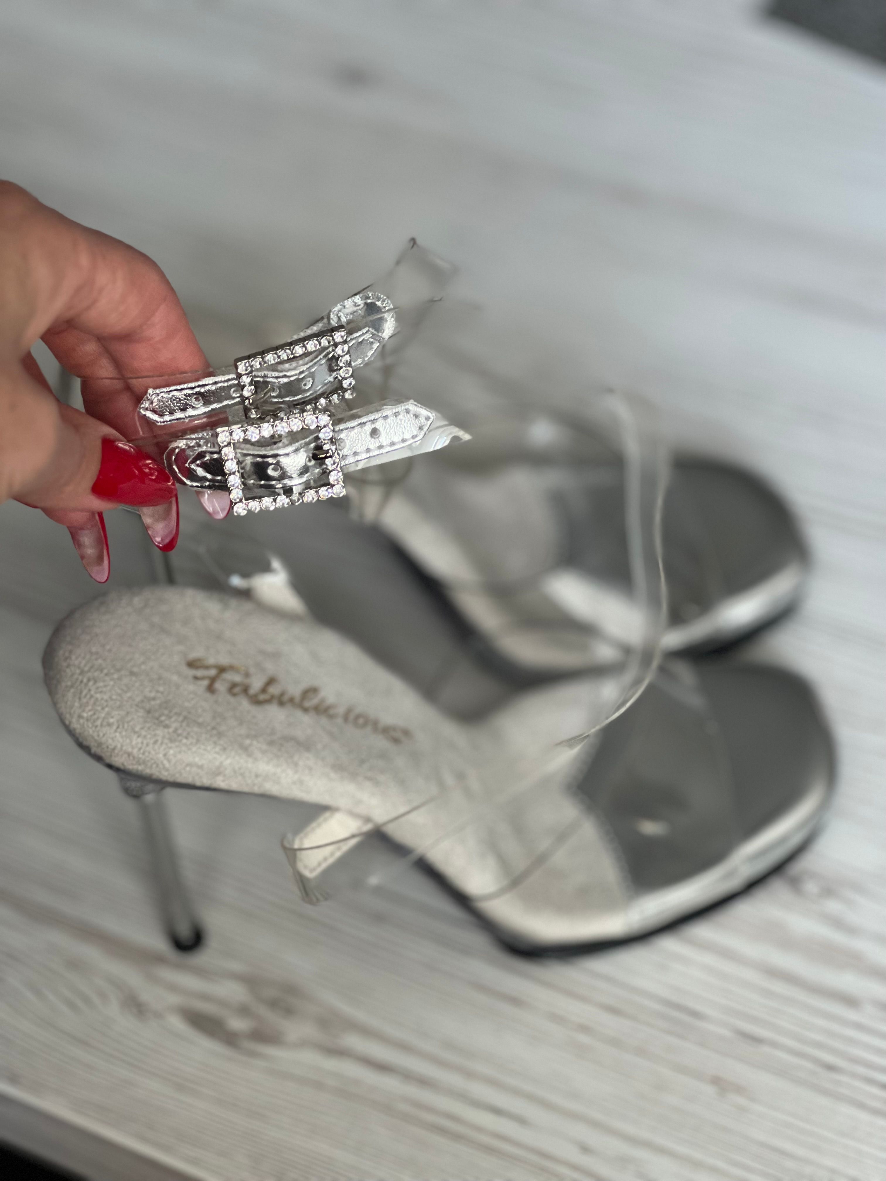 Fabulicious Chic-06 in Clear – Pleaser Shoes
