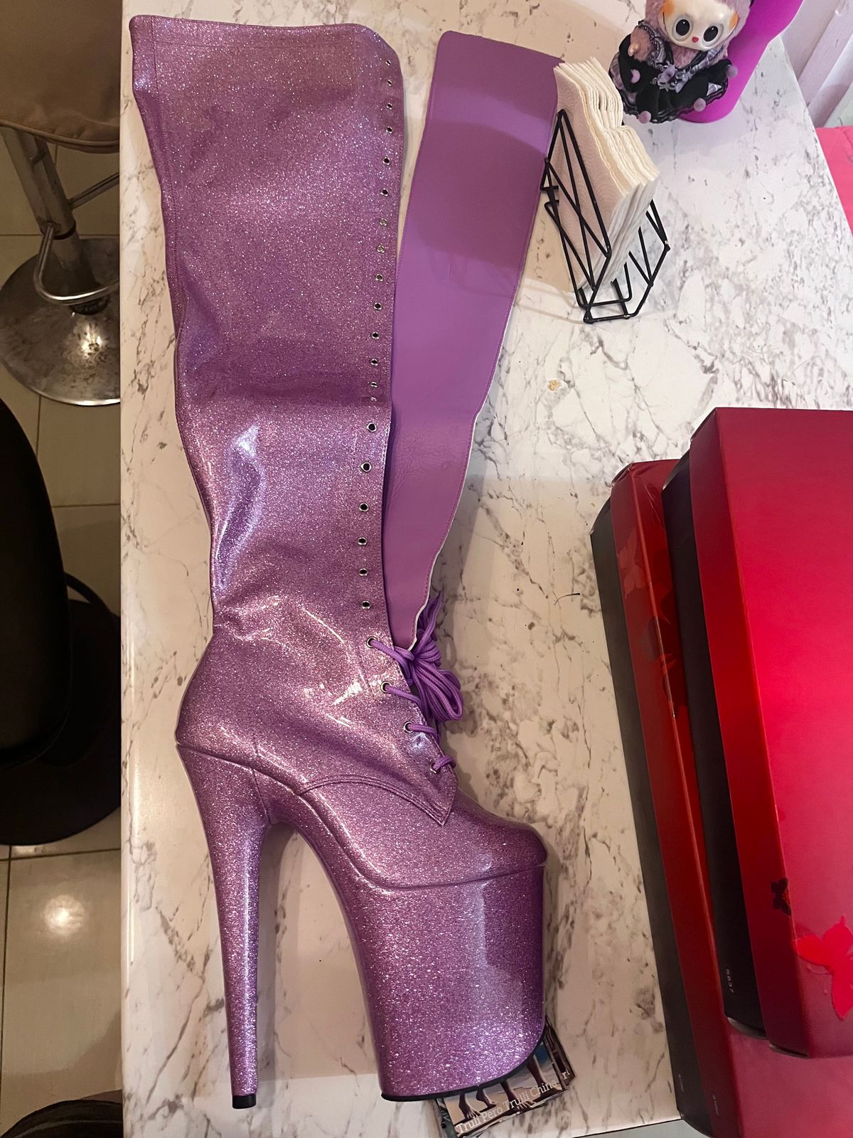 Flamingo-3020GP – Pleaser Shoes