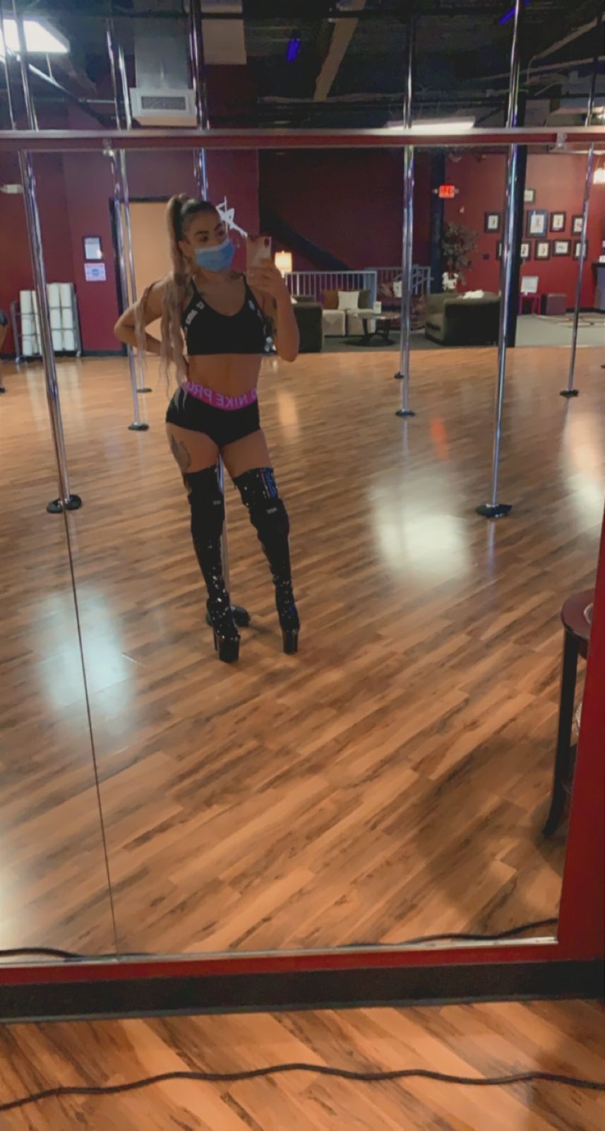 pleaser flamingo 3000