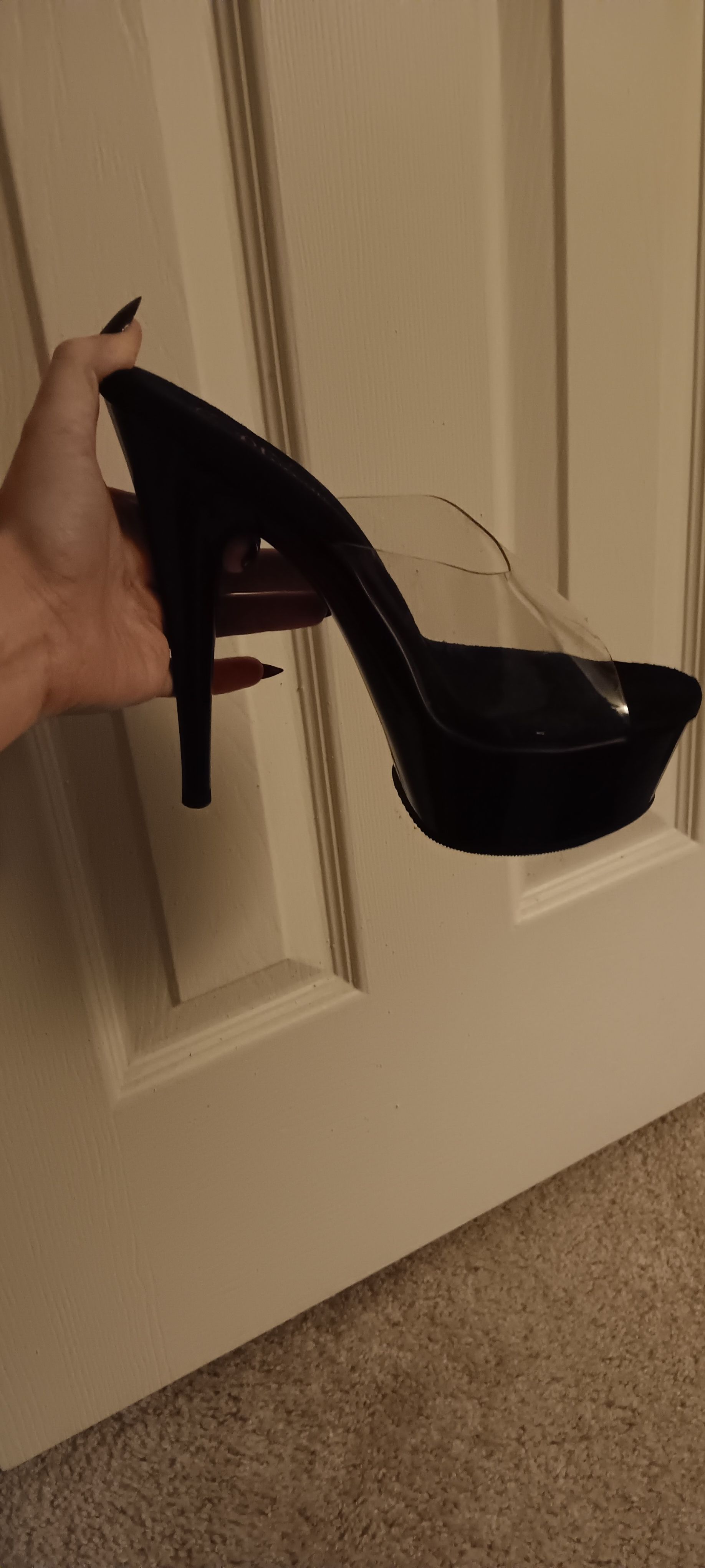 Pleaser Excite-601 in Clear – Pleaser Shoes