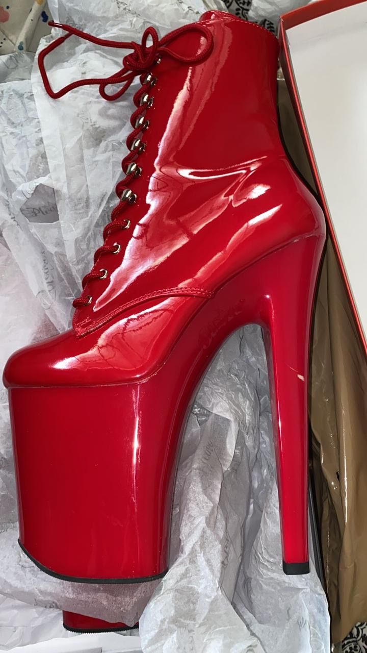 Pleaser Xtreme-1020 in White – Pleaser Shoes