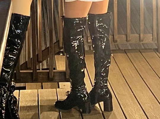 Funtasma Gogo-3000 in Black – Pleaser Shoes