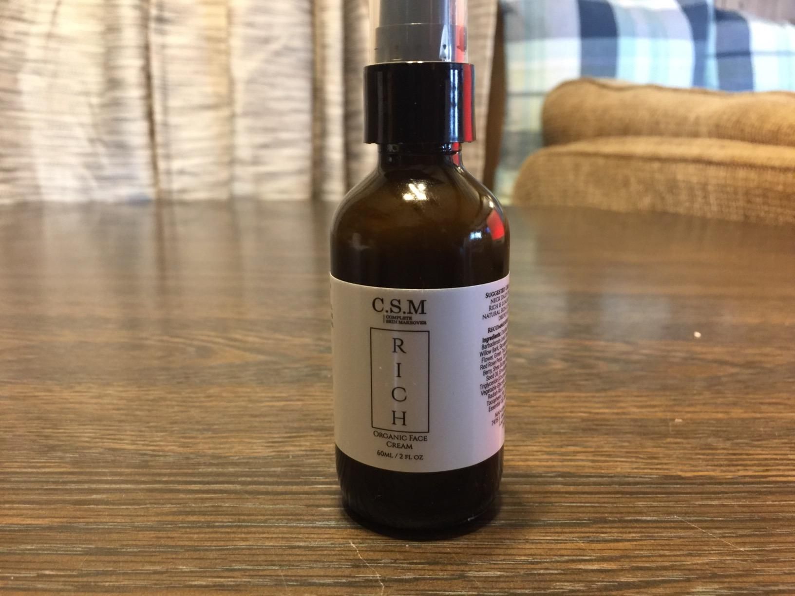 C.S.M RICH Face Moisturizer | Moisturizing Organic Ceramide