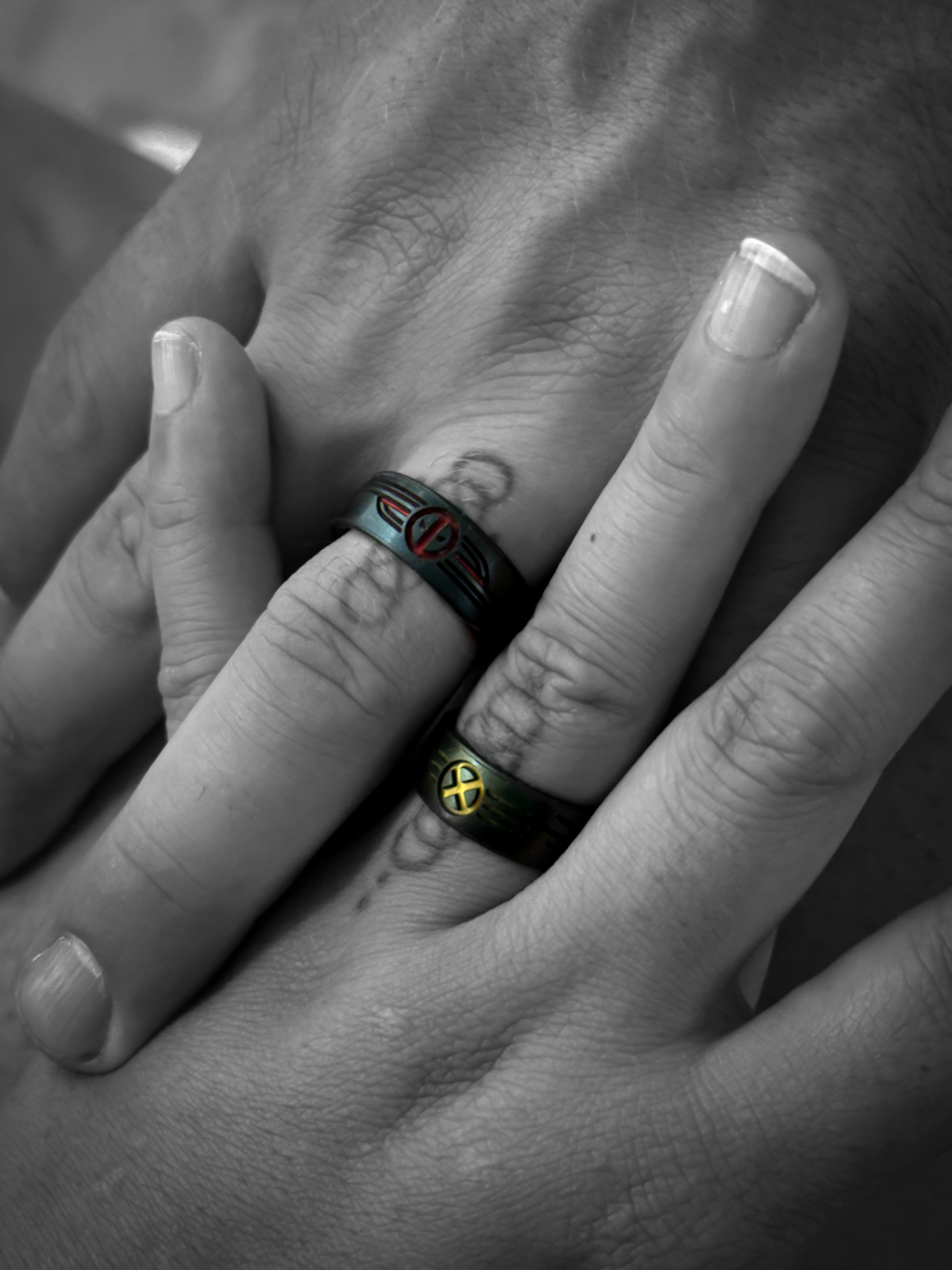 Realistic 3D Wedding Ring Tattoos That Shine