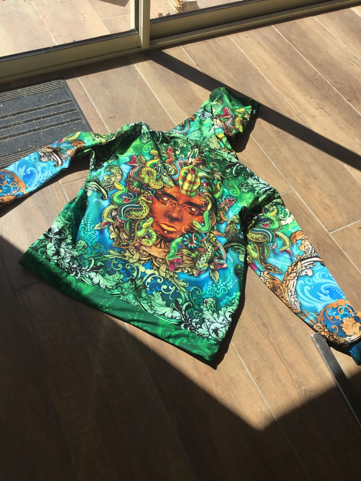 ★おが AMERI✳︎HAILEY WAVE ART SWEAT AmeriHAILEY WAVE ART SWEAT