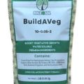 Package of BuildAVeg fertilizer with NPK ratio 10-0.05-2, designed to boost vegetative growth in plants