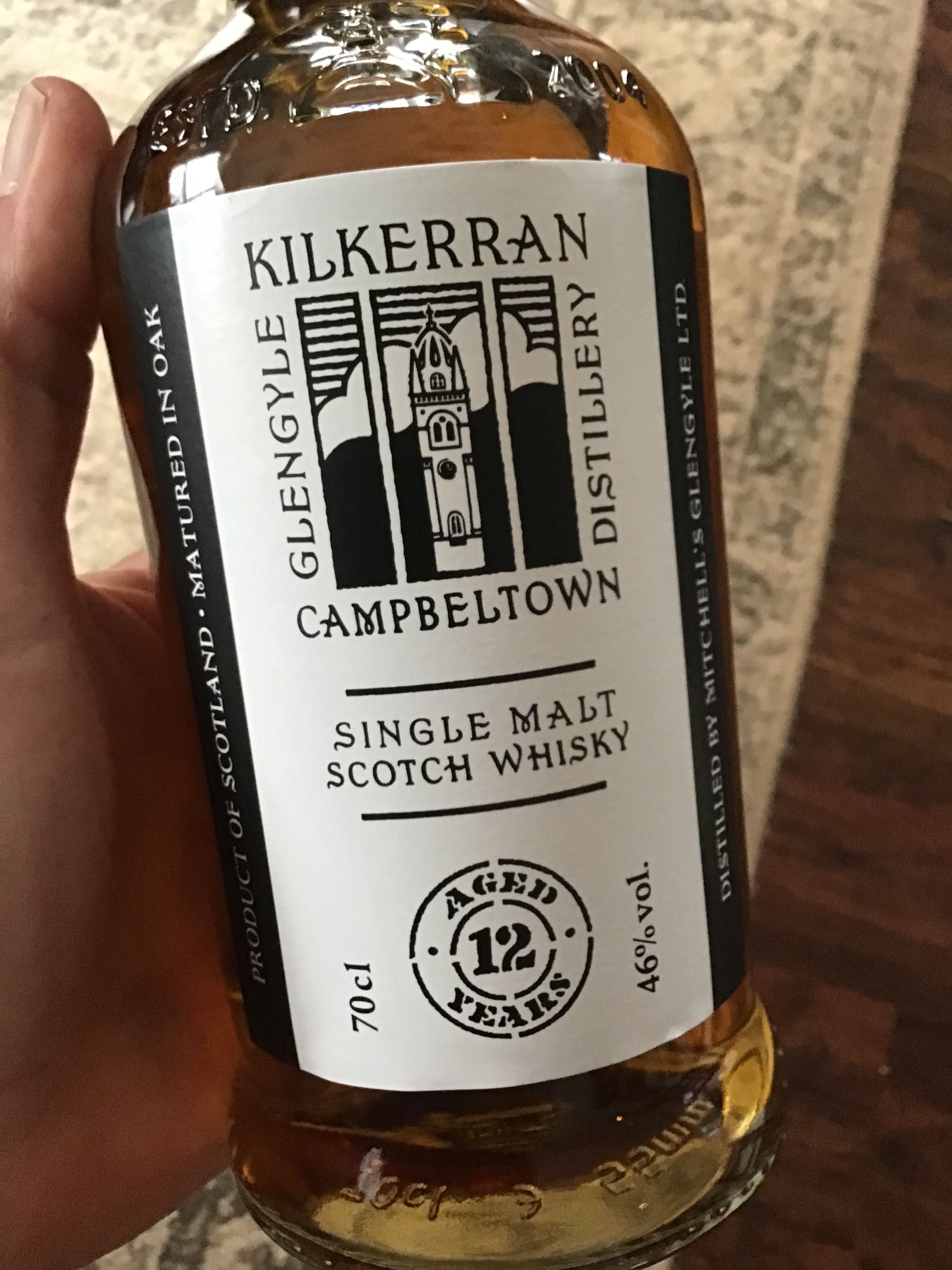 Kilkerran 12年 シングルモルトウイスキー 700ml 楽天市場】キルケラン12年 46度 700ml 正規品 （箱なし） : 中央酒販