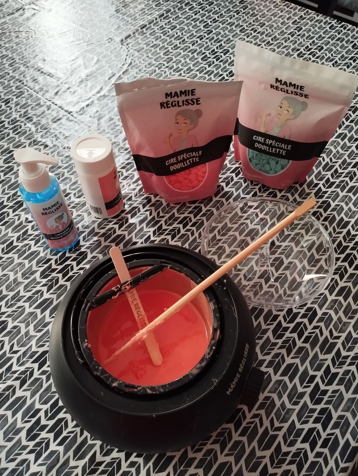 Kit Épilation Spécial Douillette Mamie Réglisse