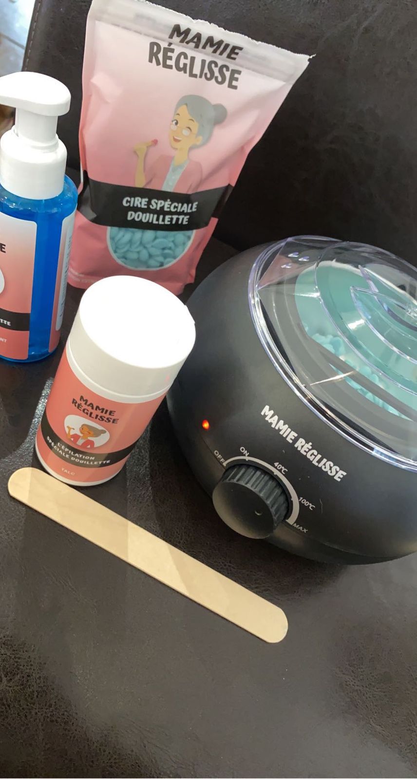 Kit Épilation Spécial Douillette Mamie Réglisse