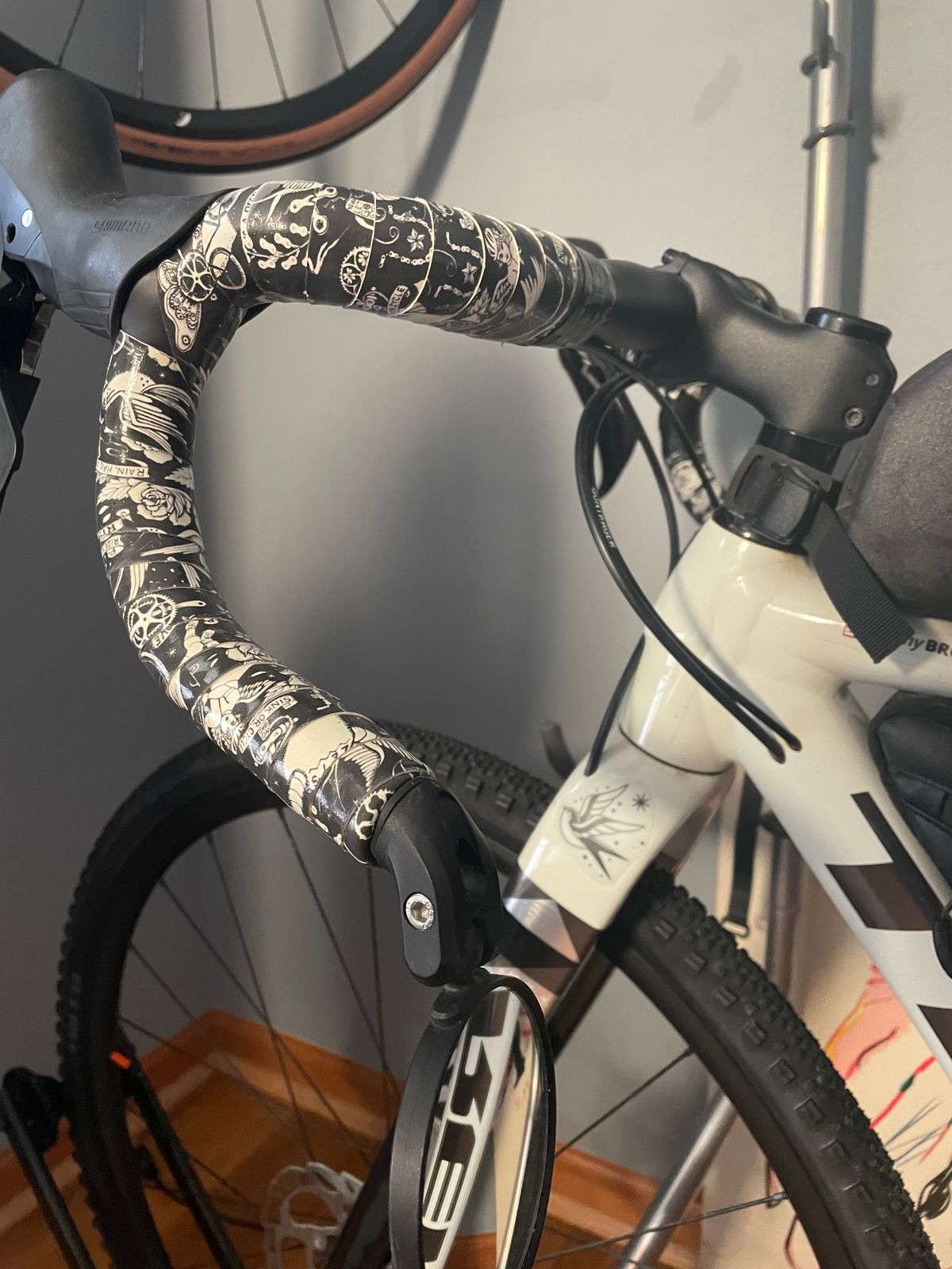 Gravel Bike Dark Brown Handlebar Tape Coil Leather Bar Wraps Full Grain  Leather Bar Tape Walnut