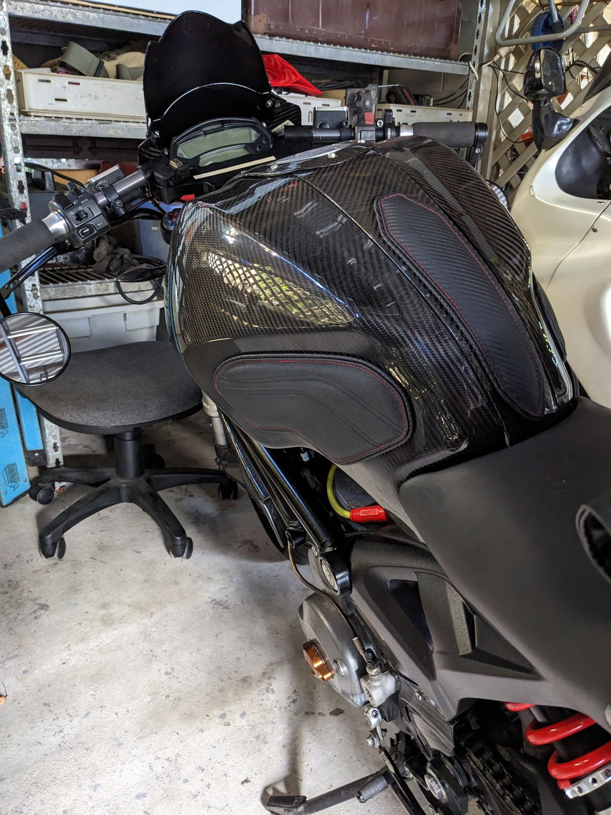 モンスター 696 796 1100 D/P製コンフォートシート