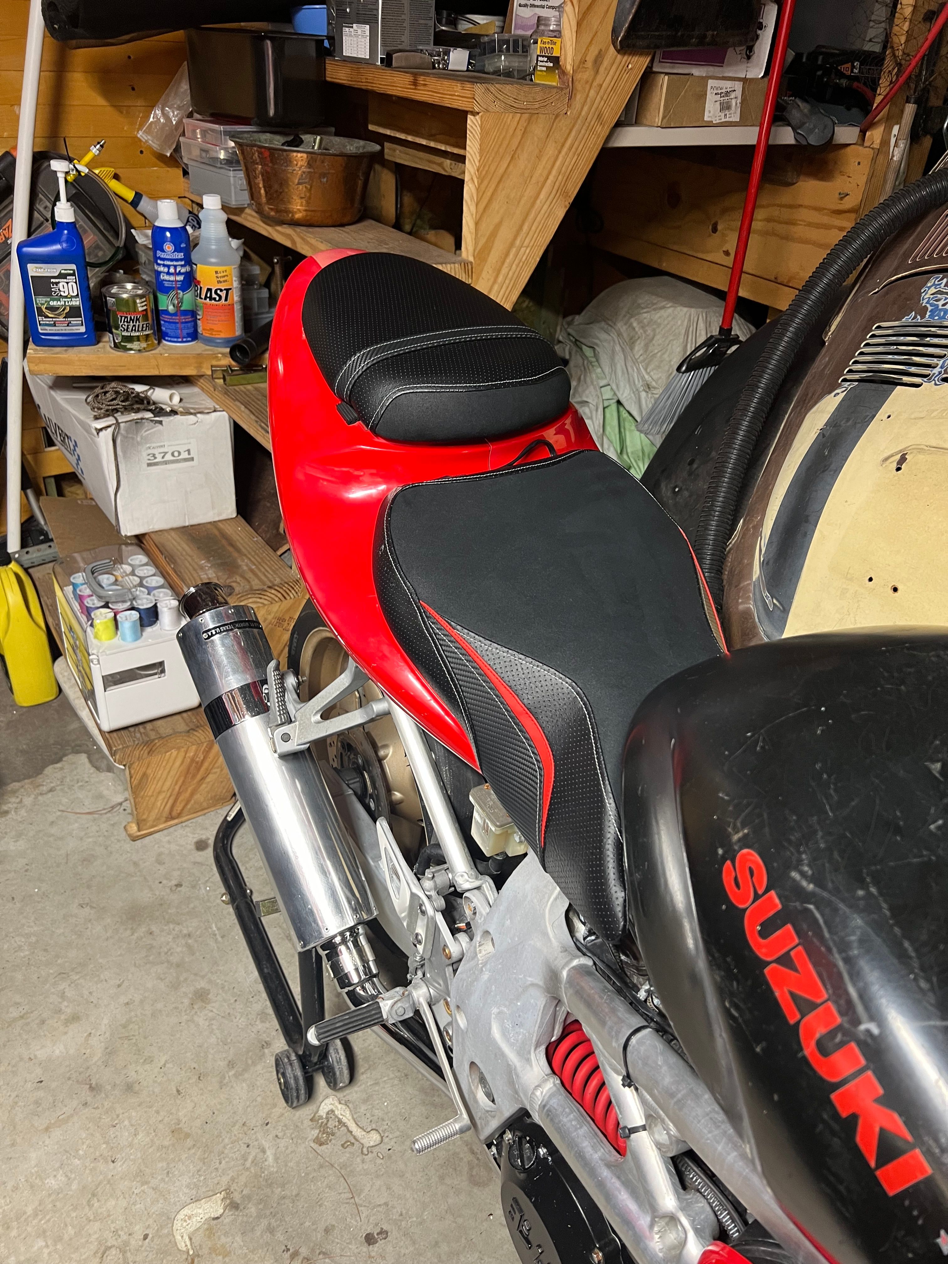 97-01 Suzuki TL1000S Passenger Seat Cover (Sport) – Luimoto
