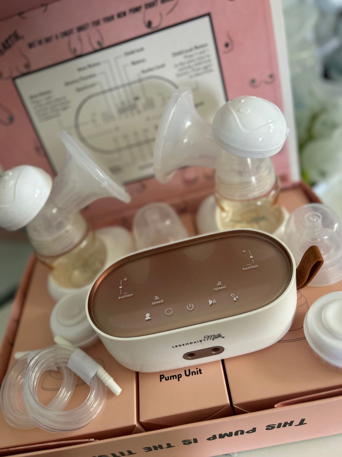 Duette | Double Electric Breast Pump | Legendairy Milk