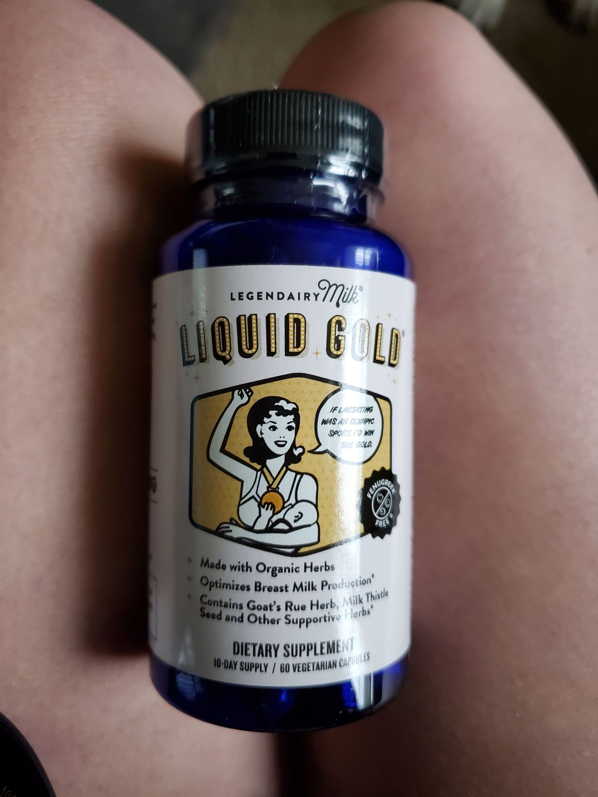 Liquid Gold Organic Lactation Blend Optimize Breast Milk Production