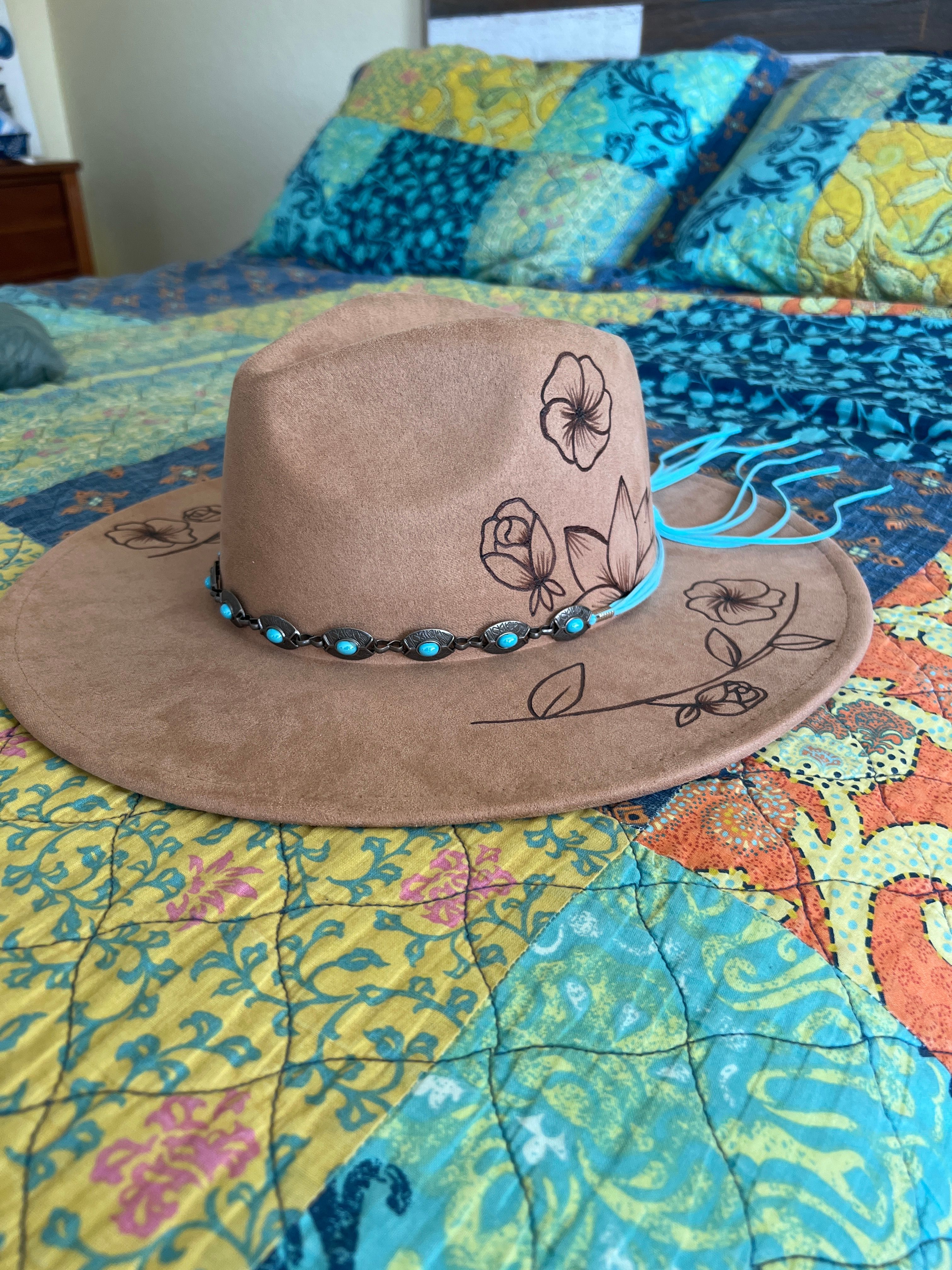 Nizhoni | Beaded Hat Band – American Hat Makers