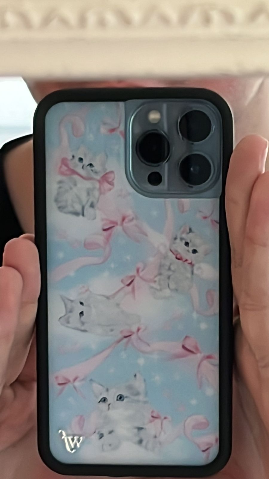 Wildflower Kitten Around iPhone 15 Case Wildflower Cases