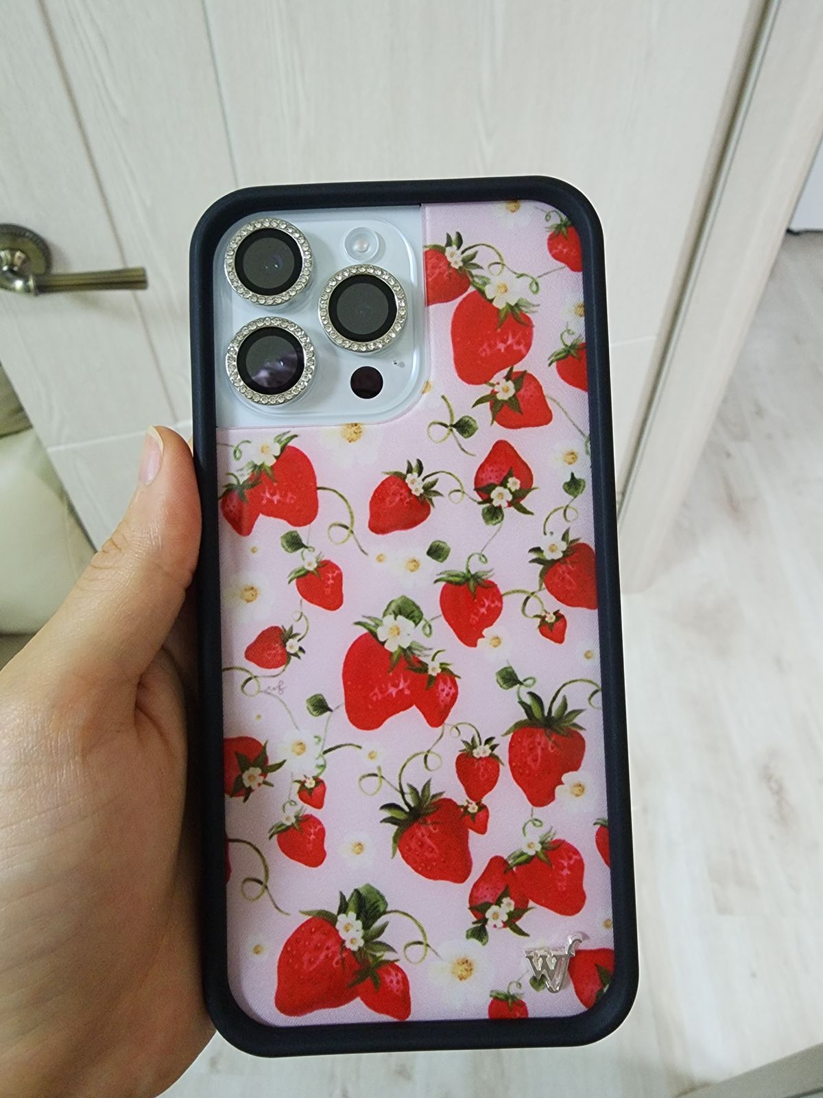 Wildflower Strawberry Fields iPhone 14 Pro Max Case Wildflower Cases