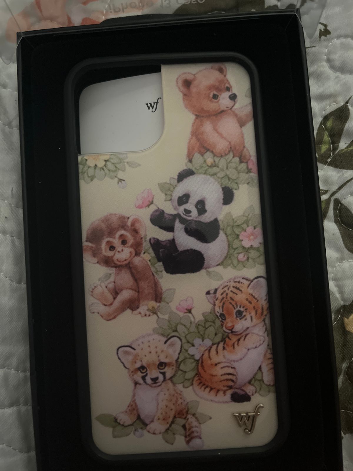 Wildflower Safari Babies iPhone 13 Case Wildflower Cases