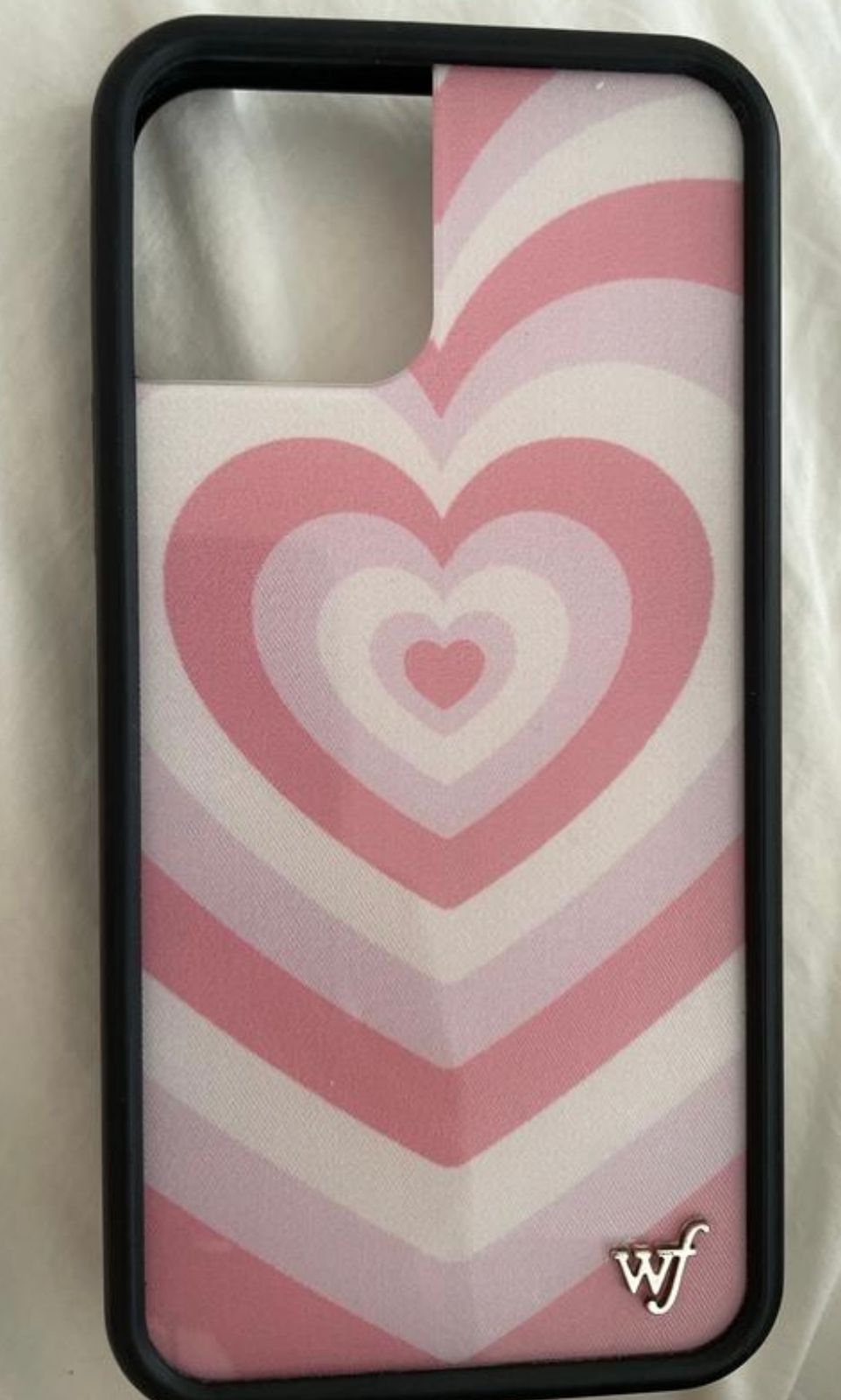 Pink Heart Phone Case Wildflower Rose Latte Love IPhone 12 Pro
