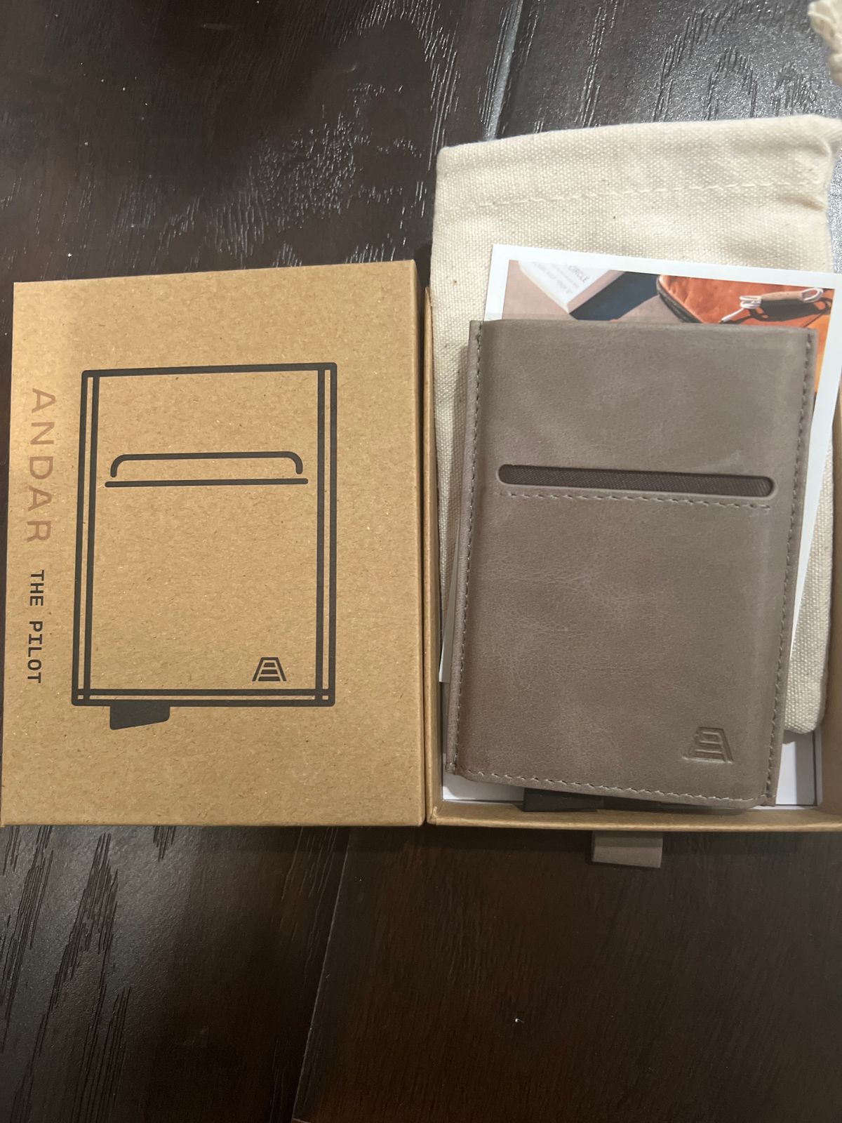 Pilot Wallet Card Wallet Andar