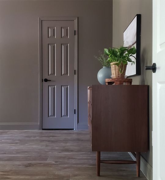 Dirty Chai Warm Brown Paint Color Clare