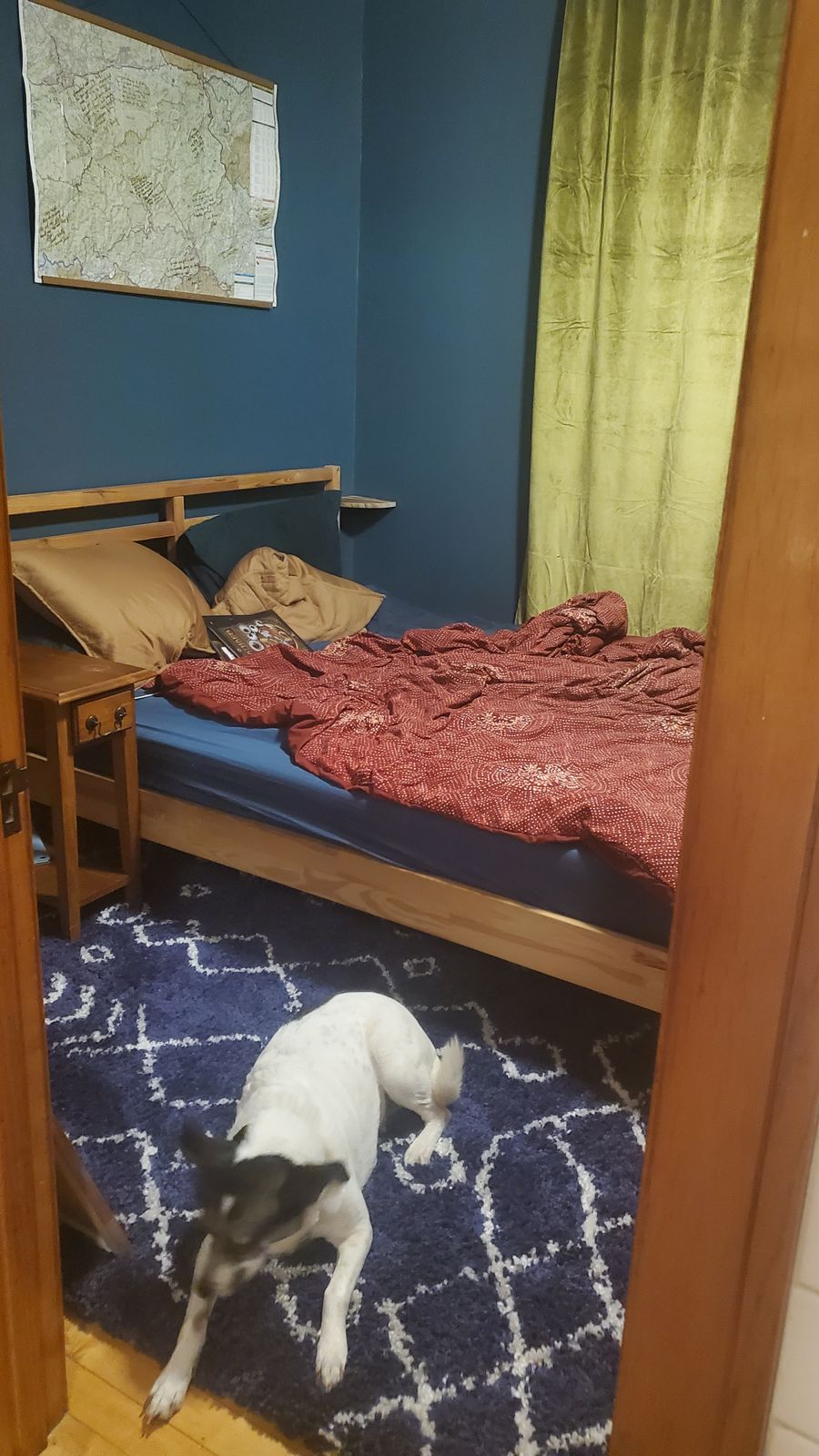 Deep Dive | Dark Ocean Blue Paint Color | Clare