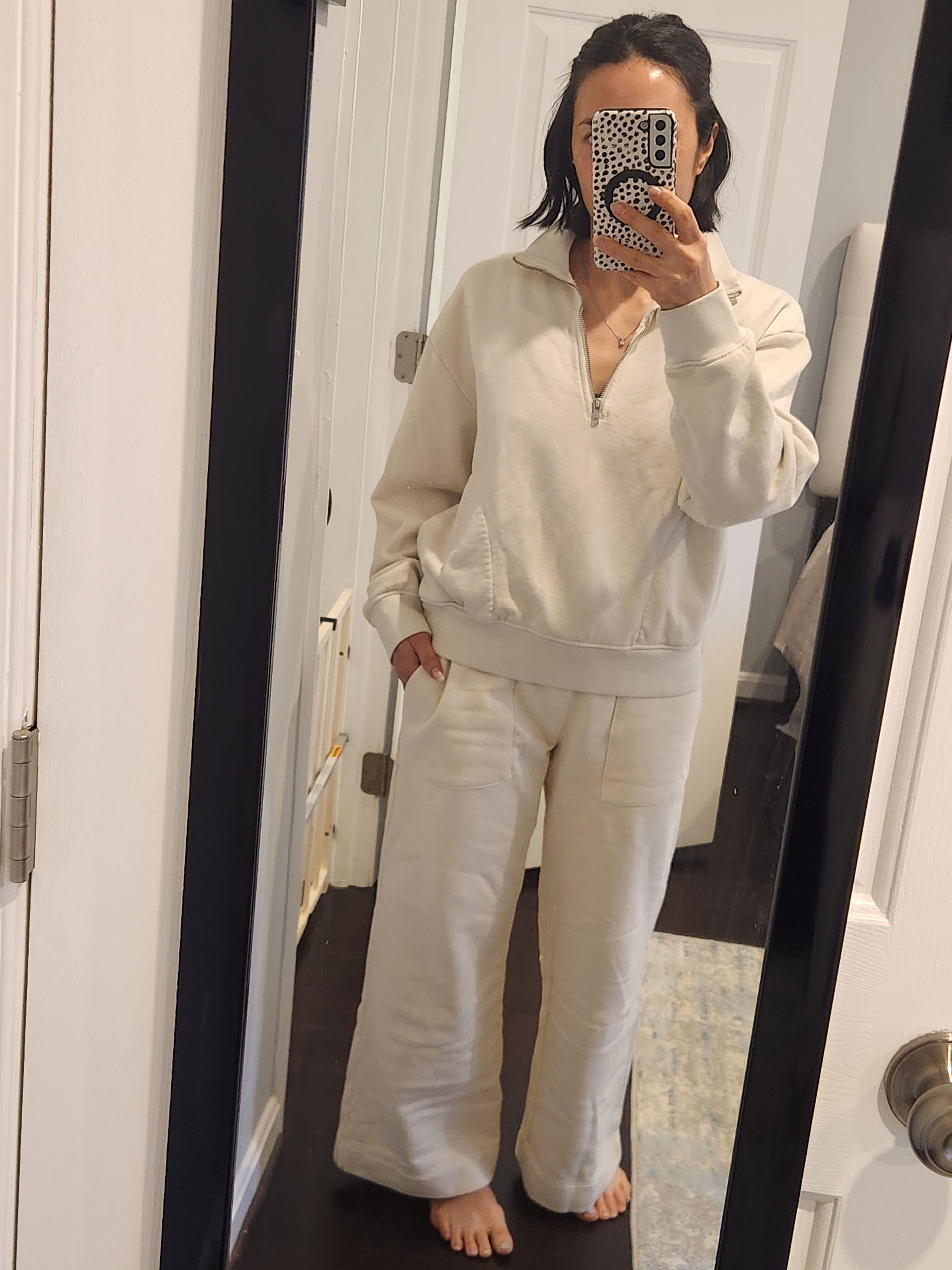 FOLKS THE LABEL Cotton Wide Long Pants