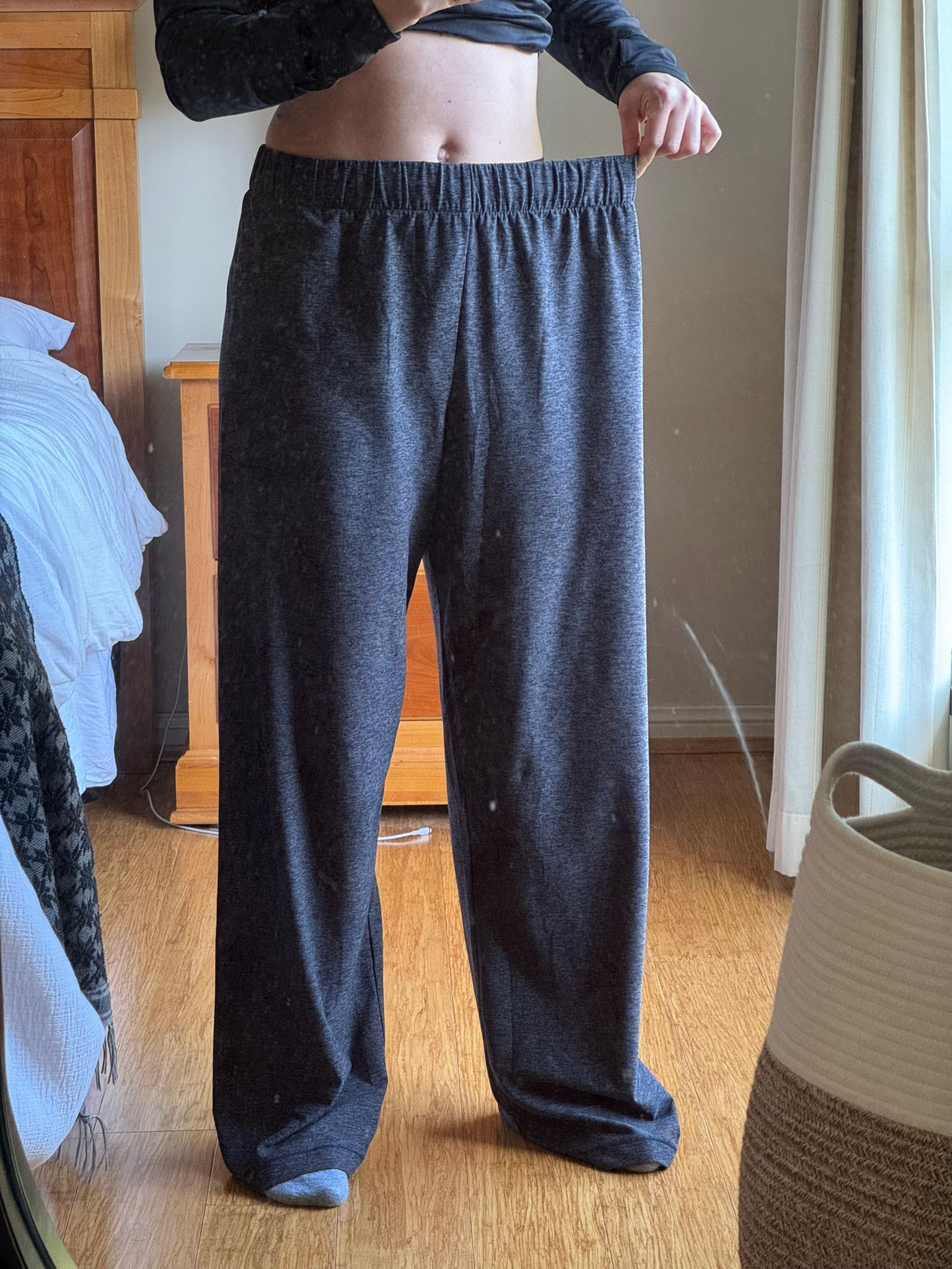 CloudKnit Wide Leg Pant