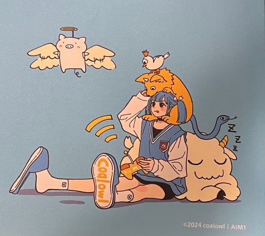【新品未開封】coalowl x AIM1 陽炎 coalowl x AIM1】陽炎 マウスパッド コントロールバランスタイプ