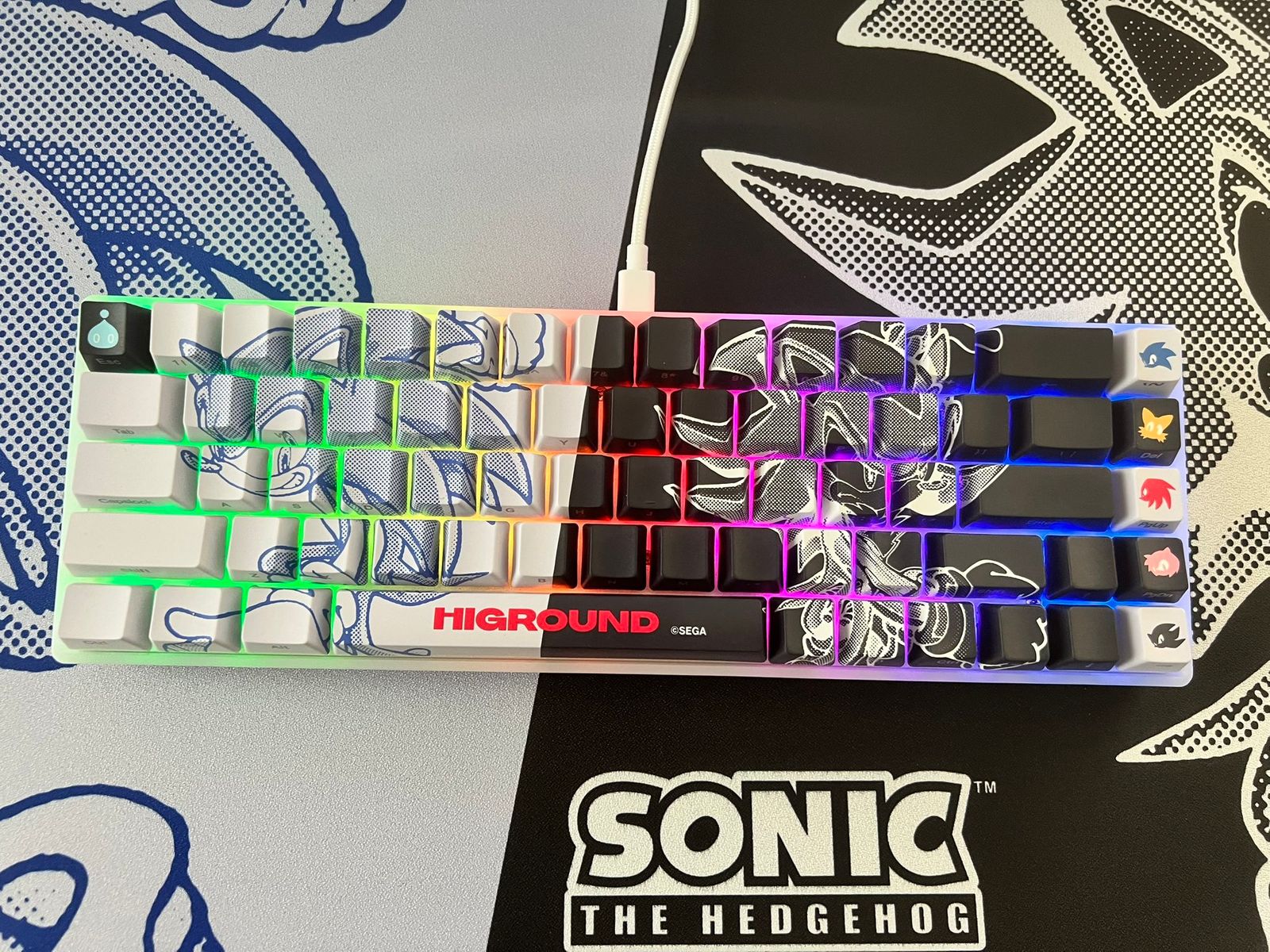 Sonic x Higround Adventure Keyboard