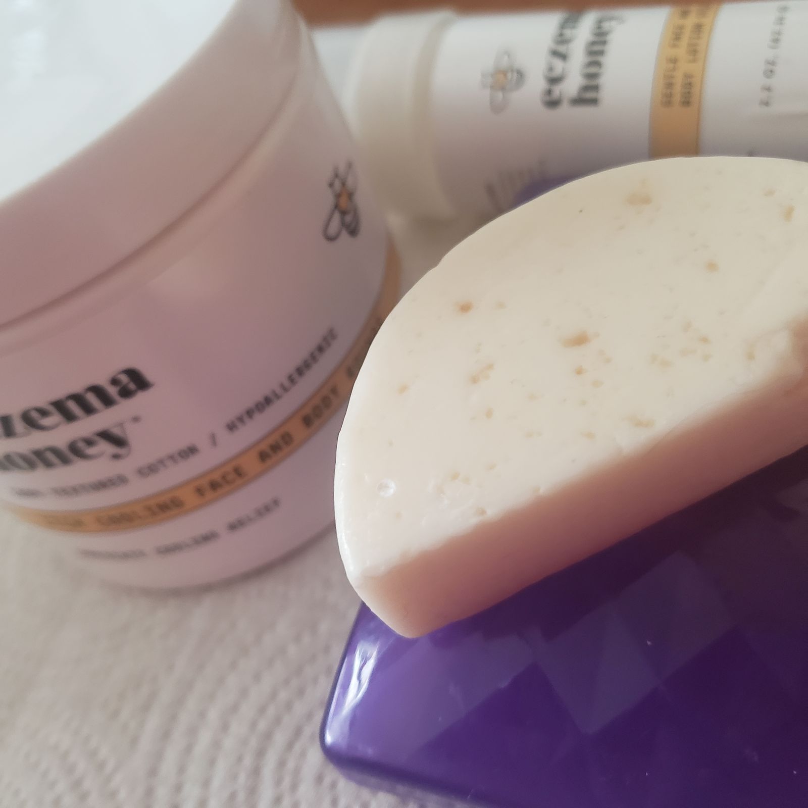 Eczema Honey Gentle Oatmeal and Lavender Soap Eczema Honey Co