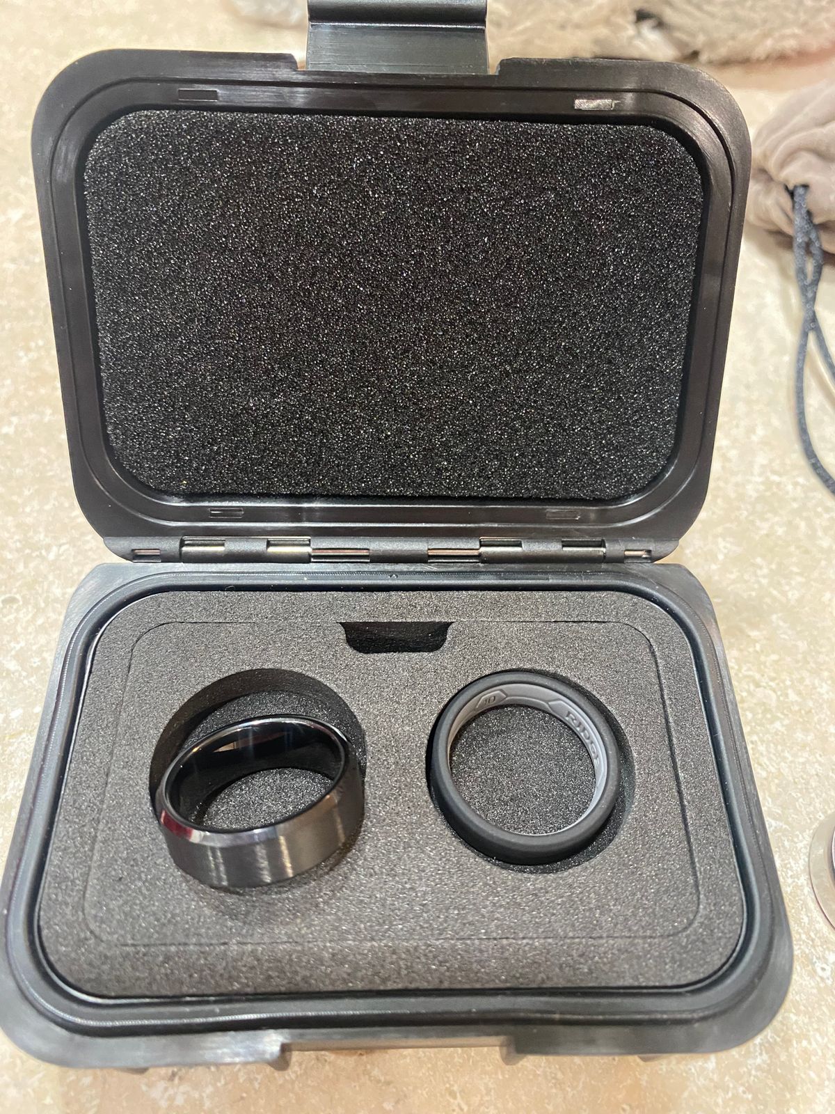 Ridge | Forged In Nature Collection | Mopane Wood Beveled Ring - Ridge EU