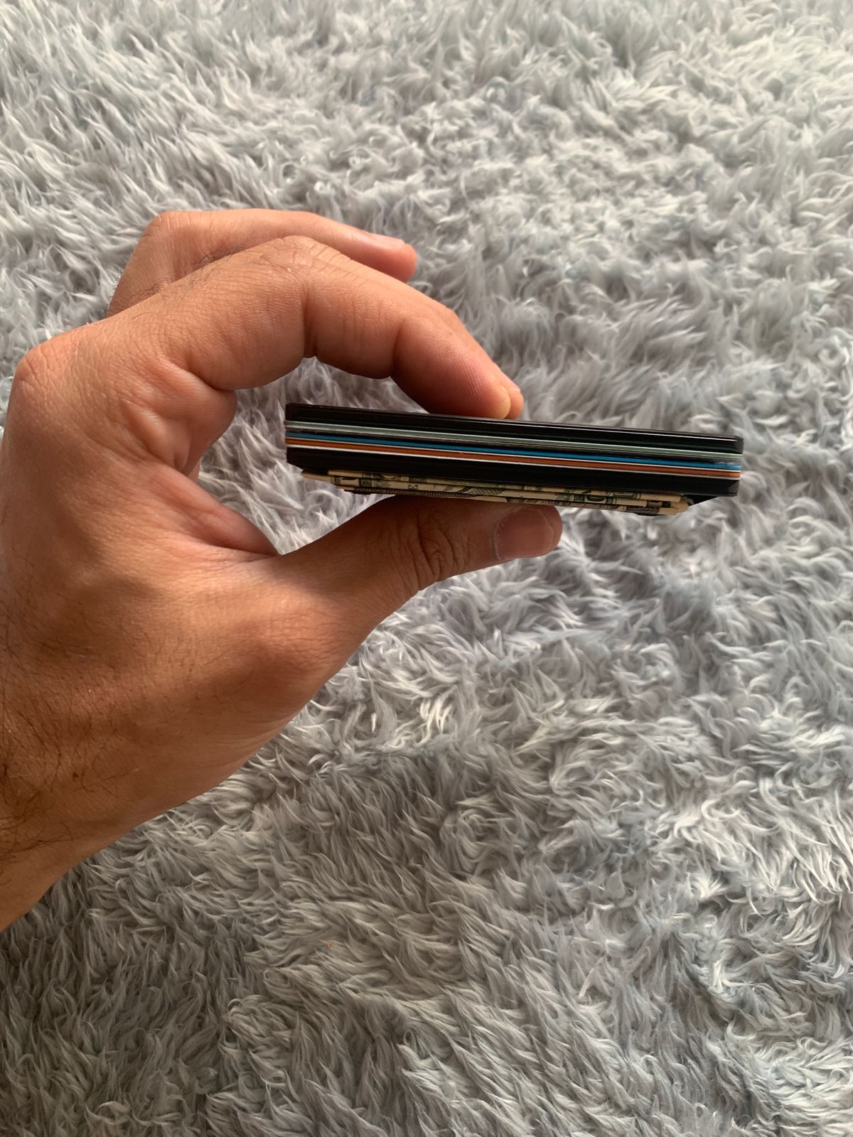 The Ridge Wallet Aluminum Black The Ridge UK