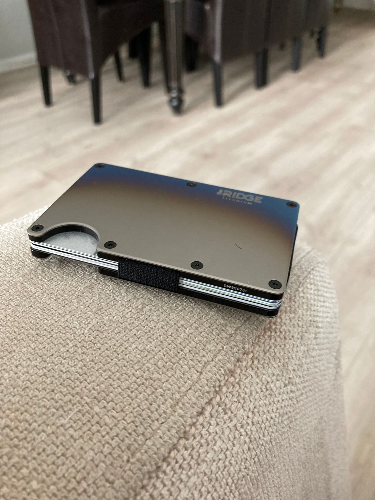 The Ridge Wallet Titanium Burnt The Ridge CA