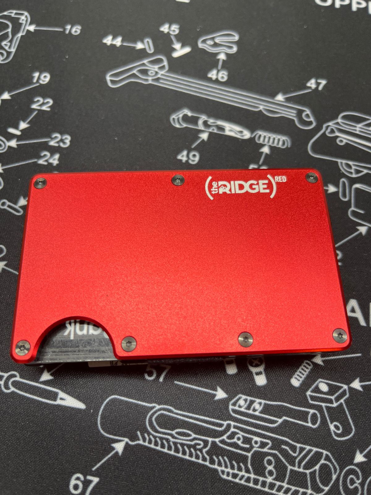 The Ridge Wallet (PRODUCT)RED