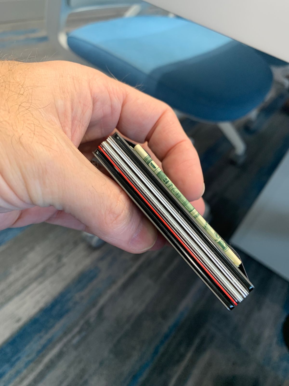 The Ridge Titanium Gunmetal The Ridge Wallet