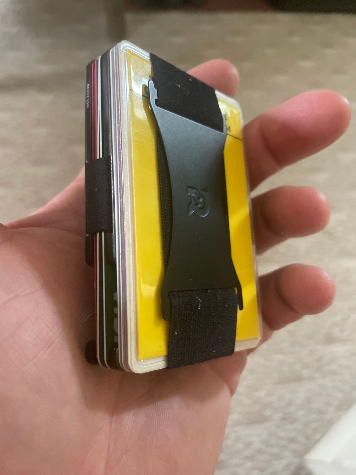 The Ridge Wallet Titanium Burnt