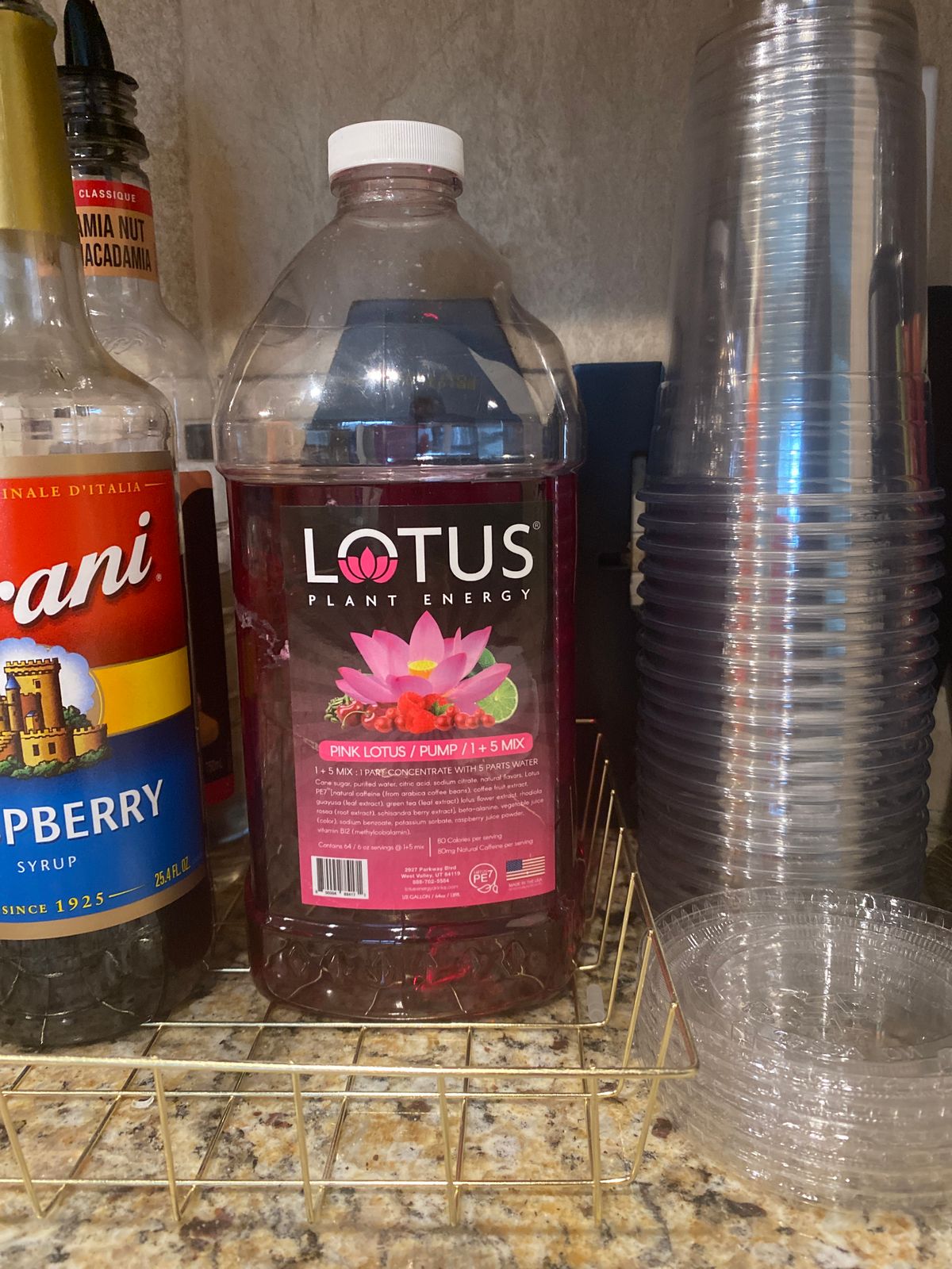 Pink Lotus Energy Concentrate Healthy Energy Drink