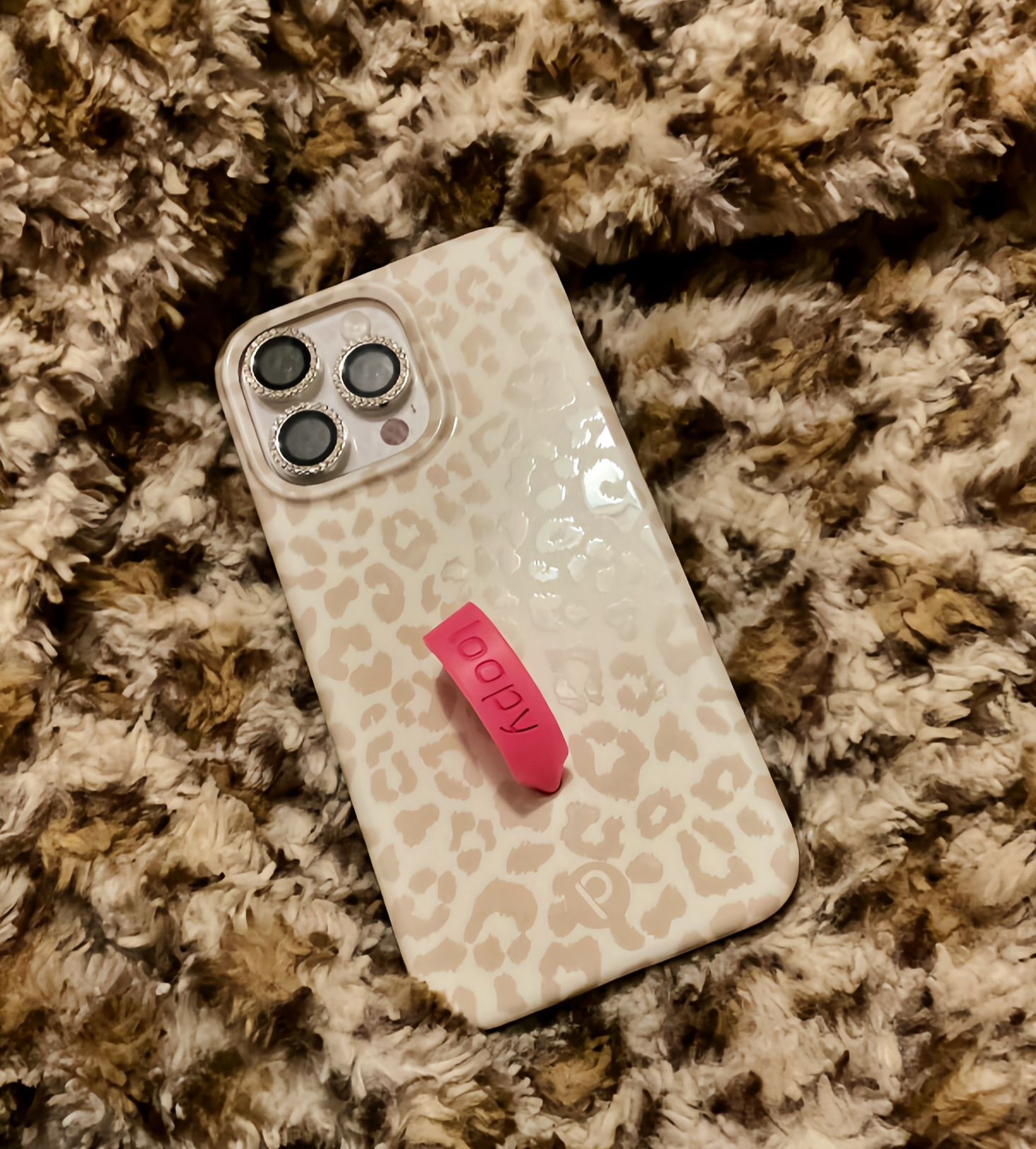 Opal Leopard Loopy Leopard Loopy Loopy Phone Case Iphone 12 Loopy