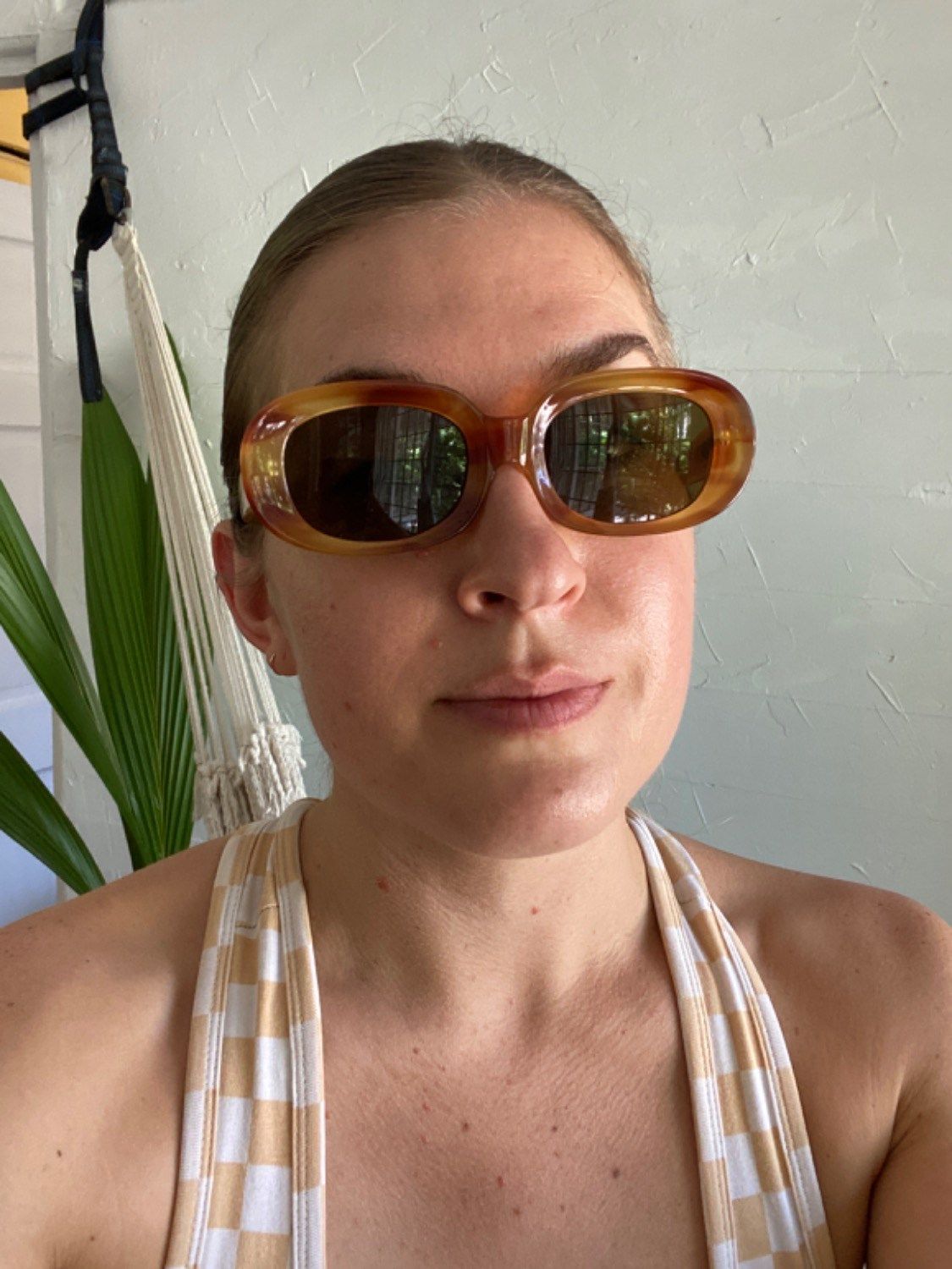 大型セールや時期 Eyewear Crap® | Square Kelp Crystal Vision Bikini The 小物